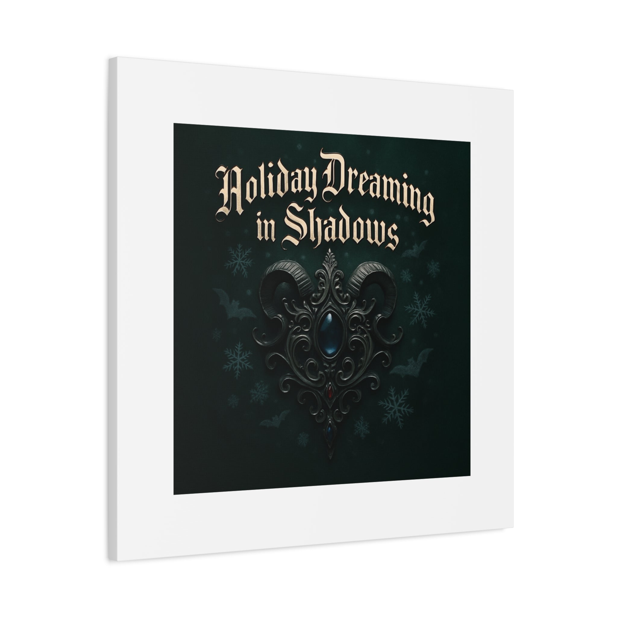 Holiday Dreaming in Shadows Canvas Art
