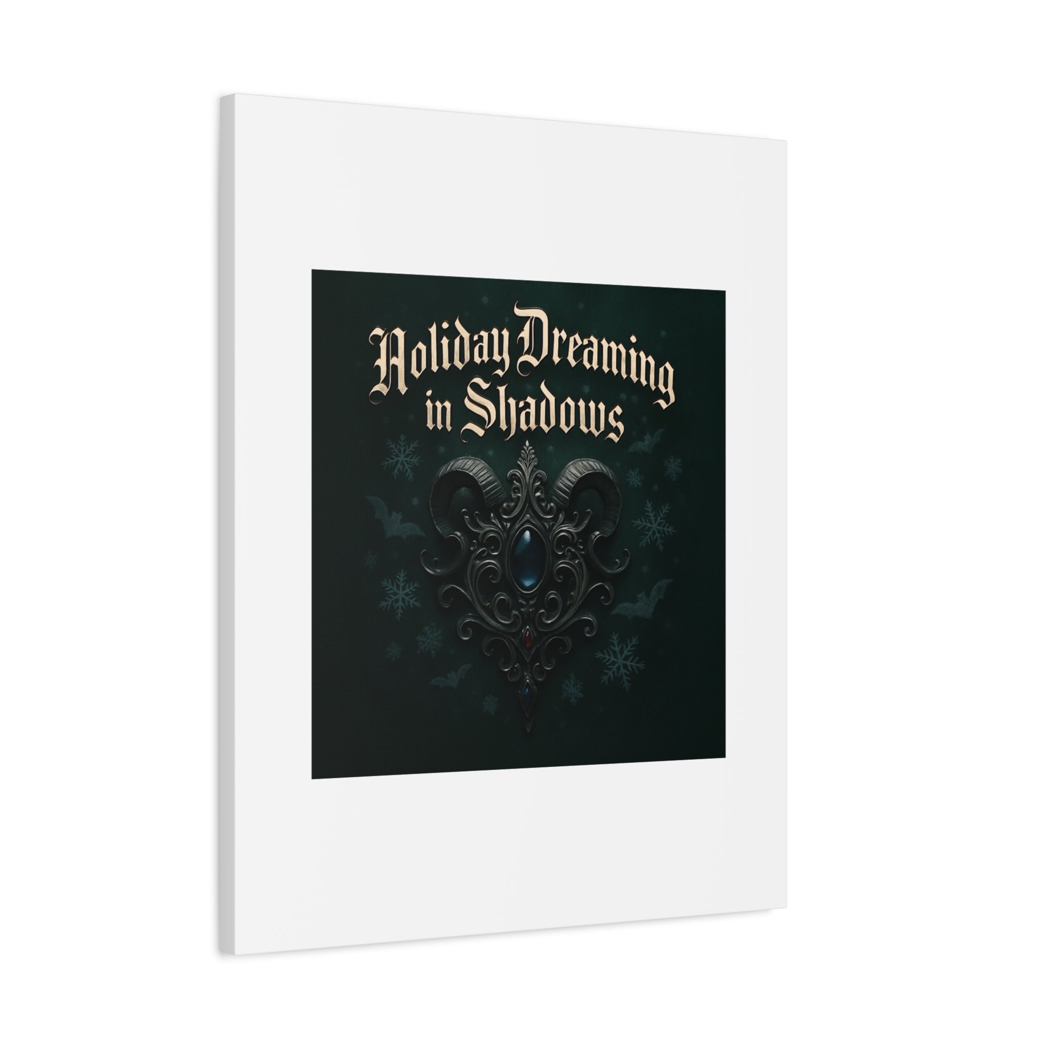 Holiday Dreaming in Shadows Canvas Art