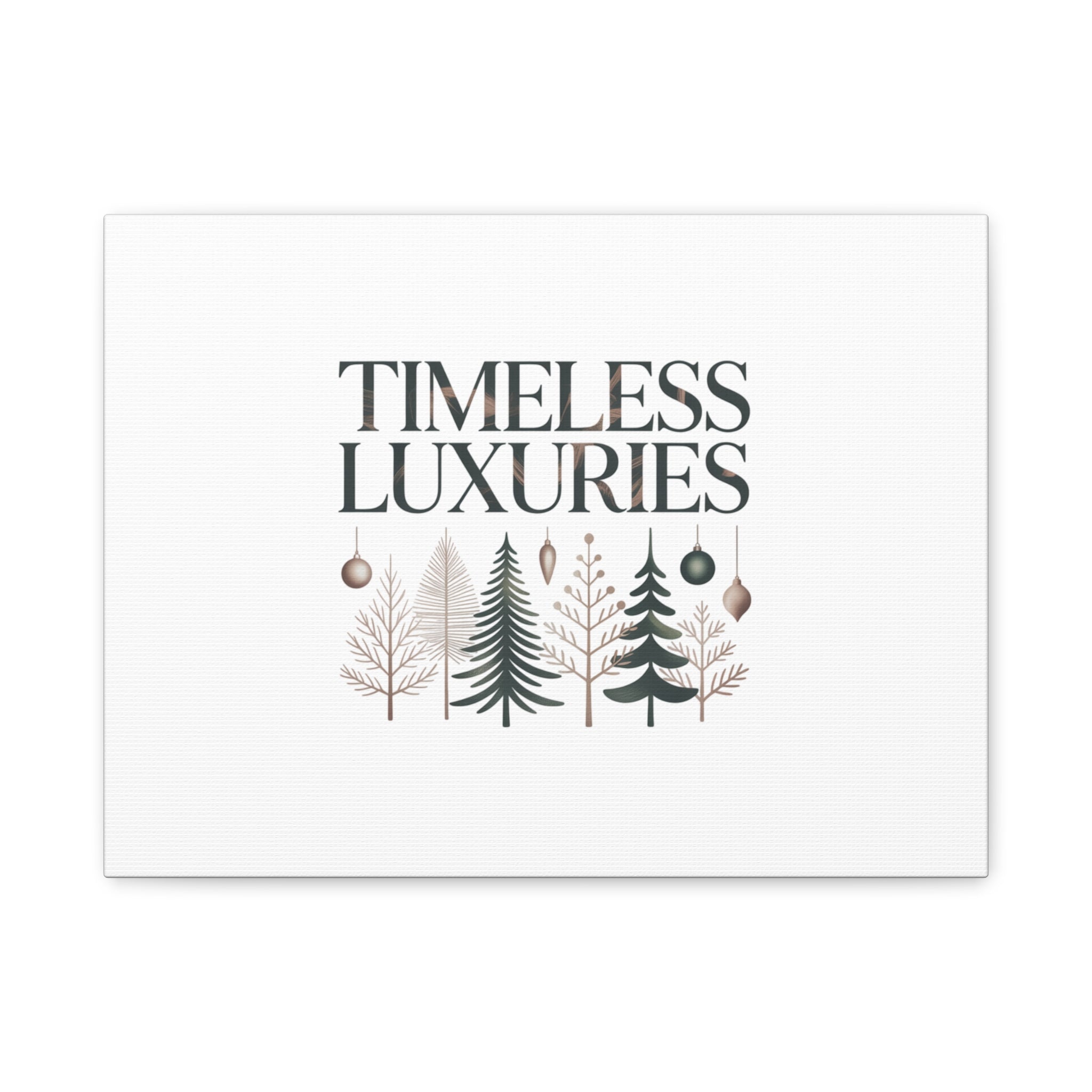 Timeless Luxuries Canvas | Heritage Style Christmas, Quiet Luxury Holiday Decor