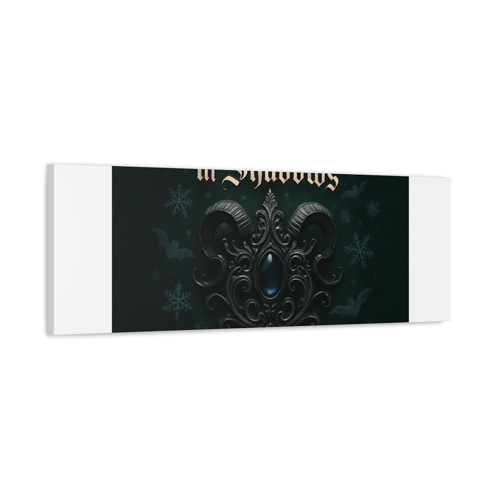 Holiday Dreaming in Shadows Canvas Art