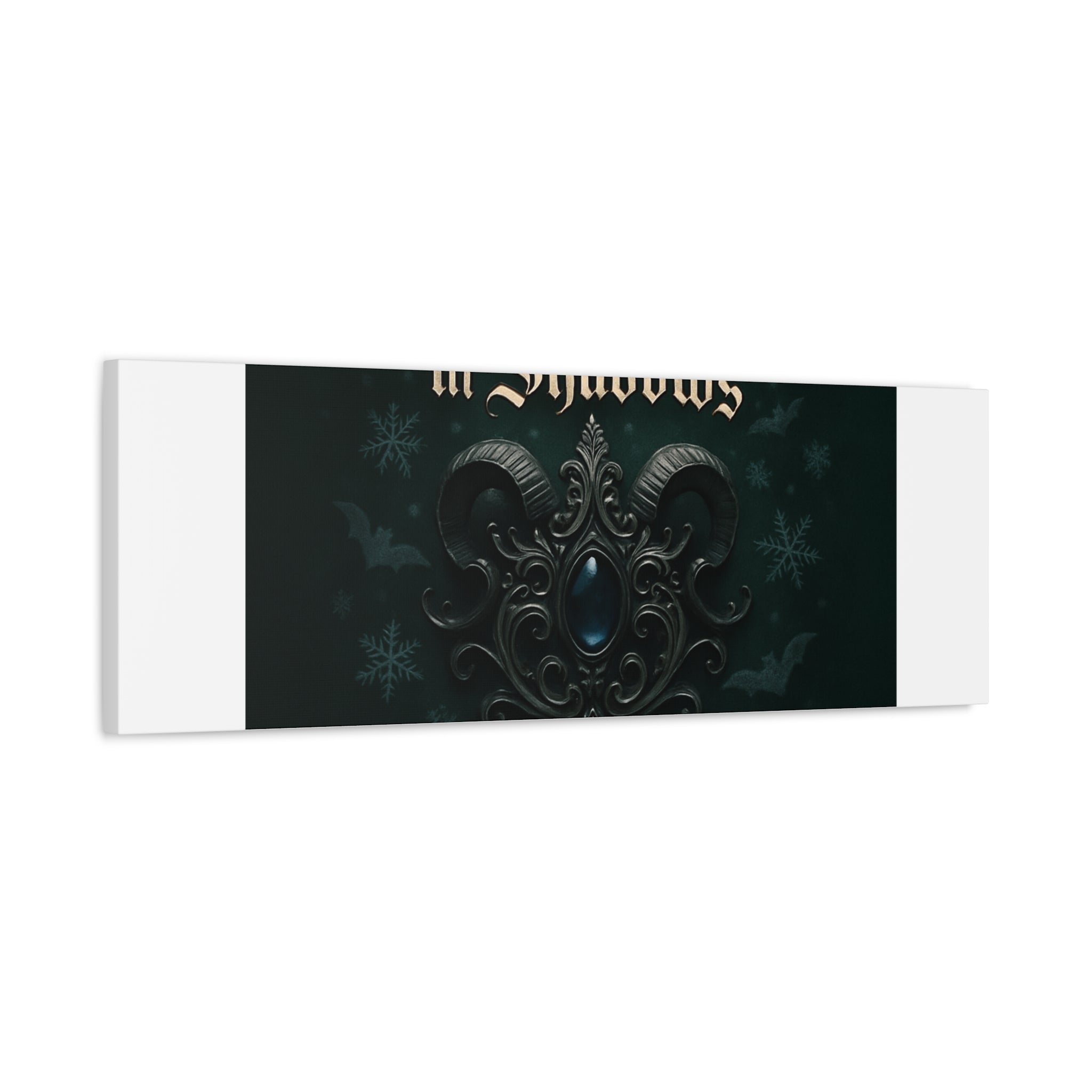 Holiday Dreaming in Shadows Canvas Art