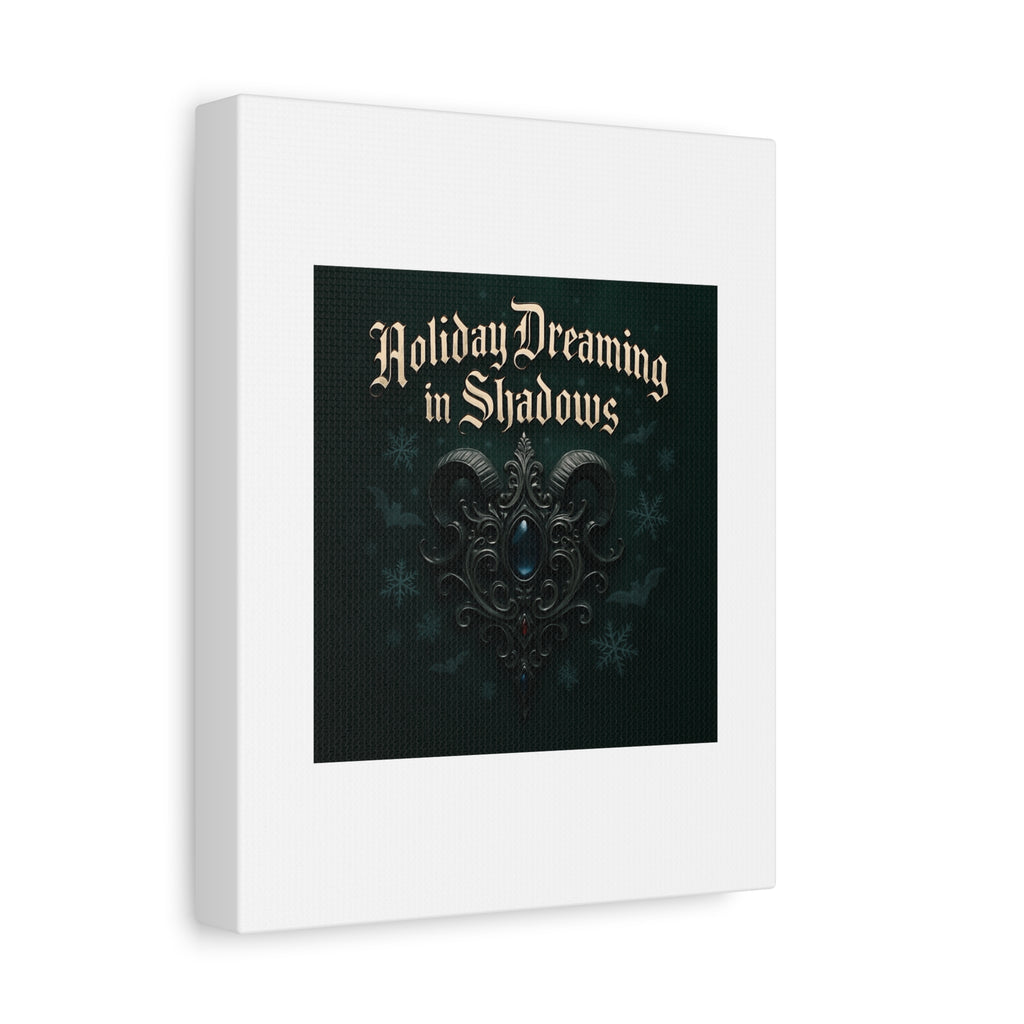 Holiday Dreaming in Shadows Canvas Art