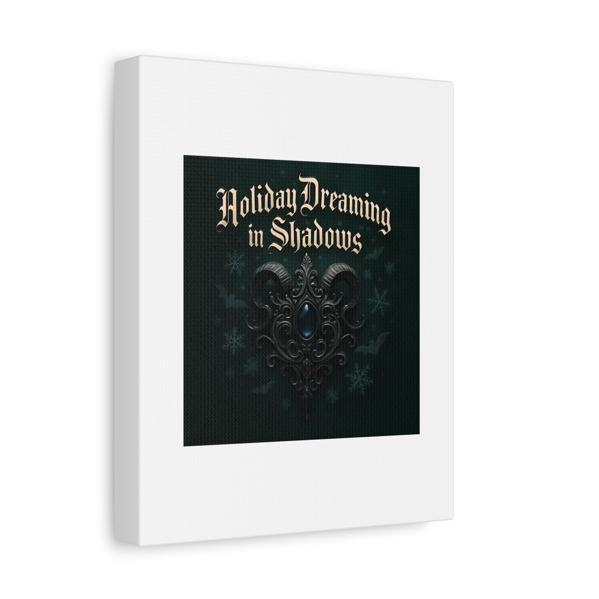 Holiday Dreaming in Shadows Canvas Art