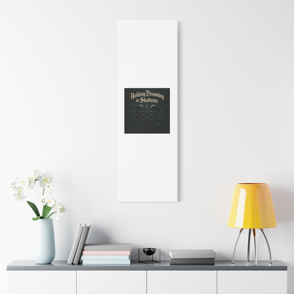 Holiday Dreaming in Shadows Canvas Art