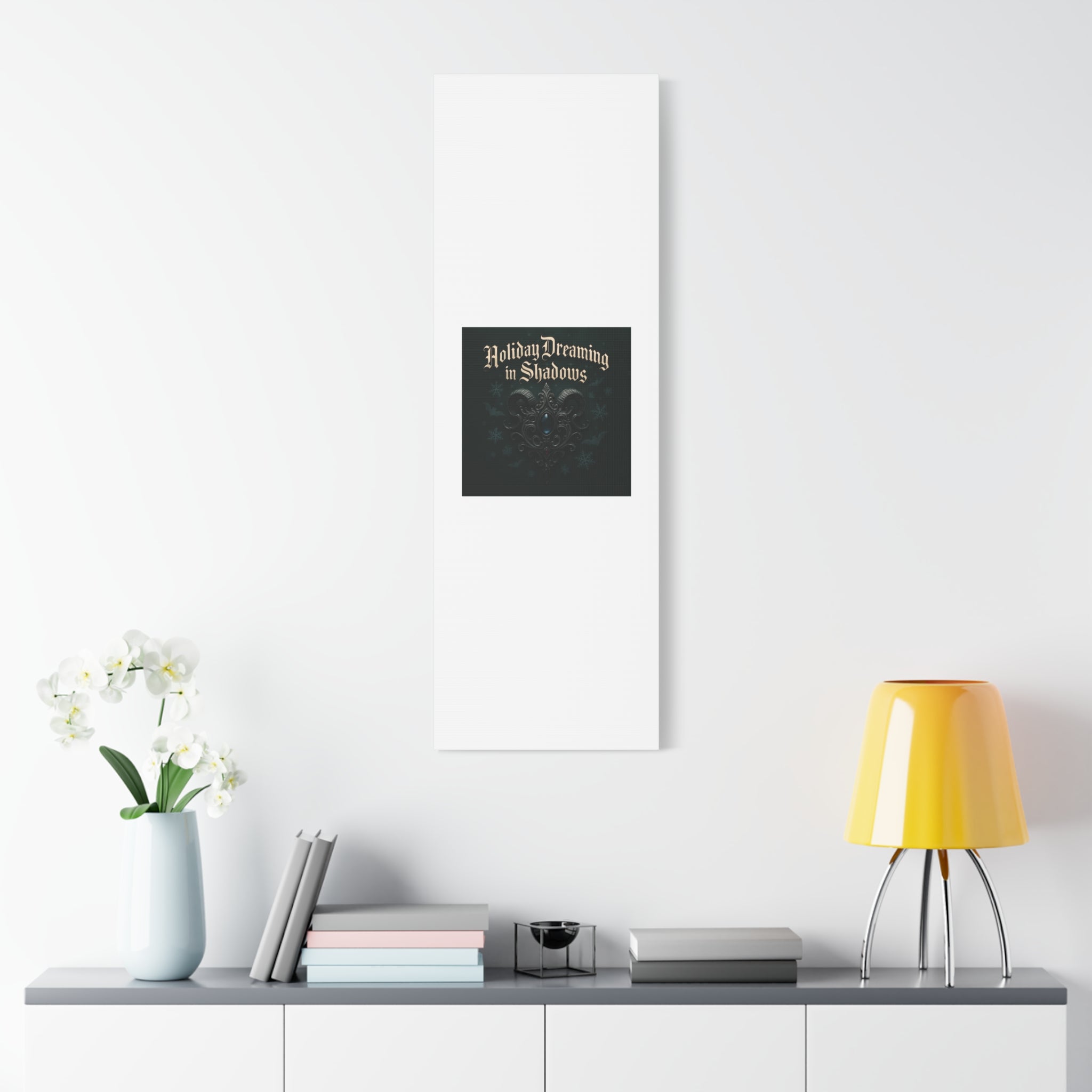 Holiday Dreaming in Shadows Canvas Art