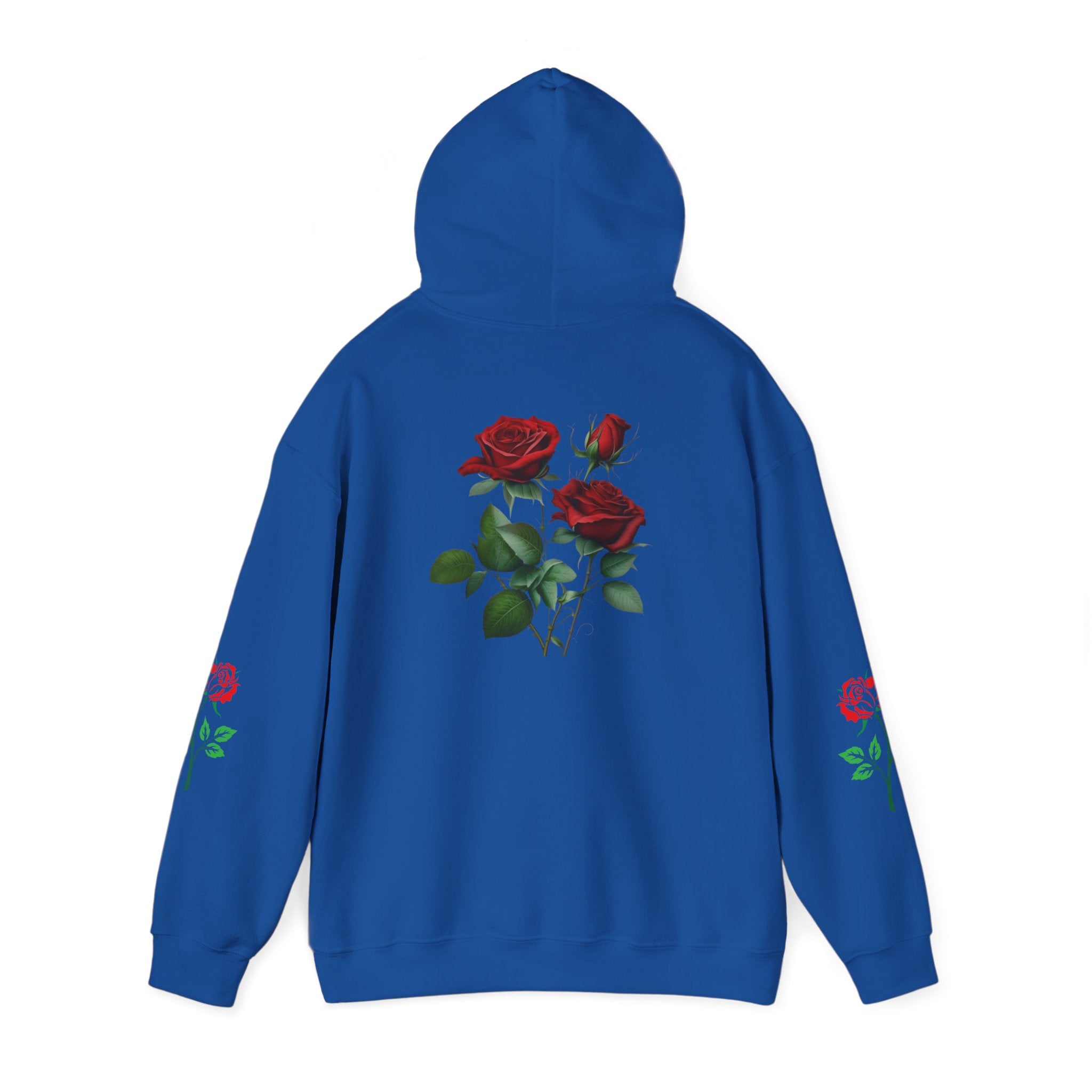 Stay Beautiful Rose Hoodie, Vintage Floral Sweatshirt, Unisex Gift, Cozy Layer, Perfect for Spring Style