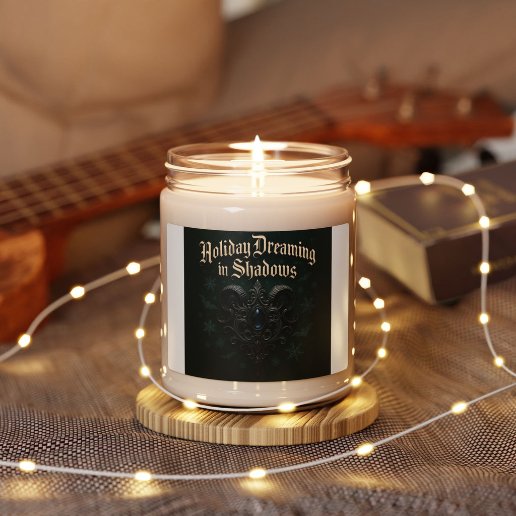 Scented Candle — "Holiday Dreaming in Shadows" Soy Jar (9 oz)