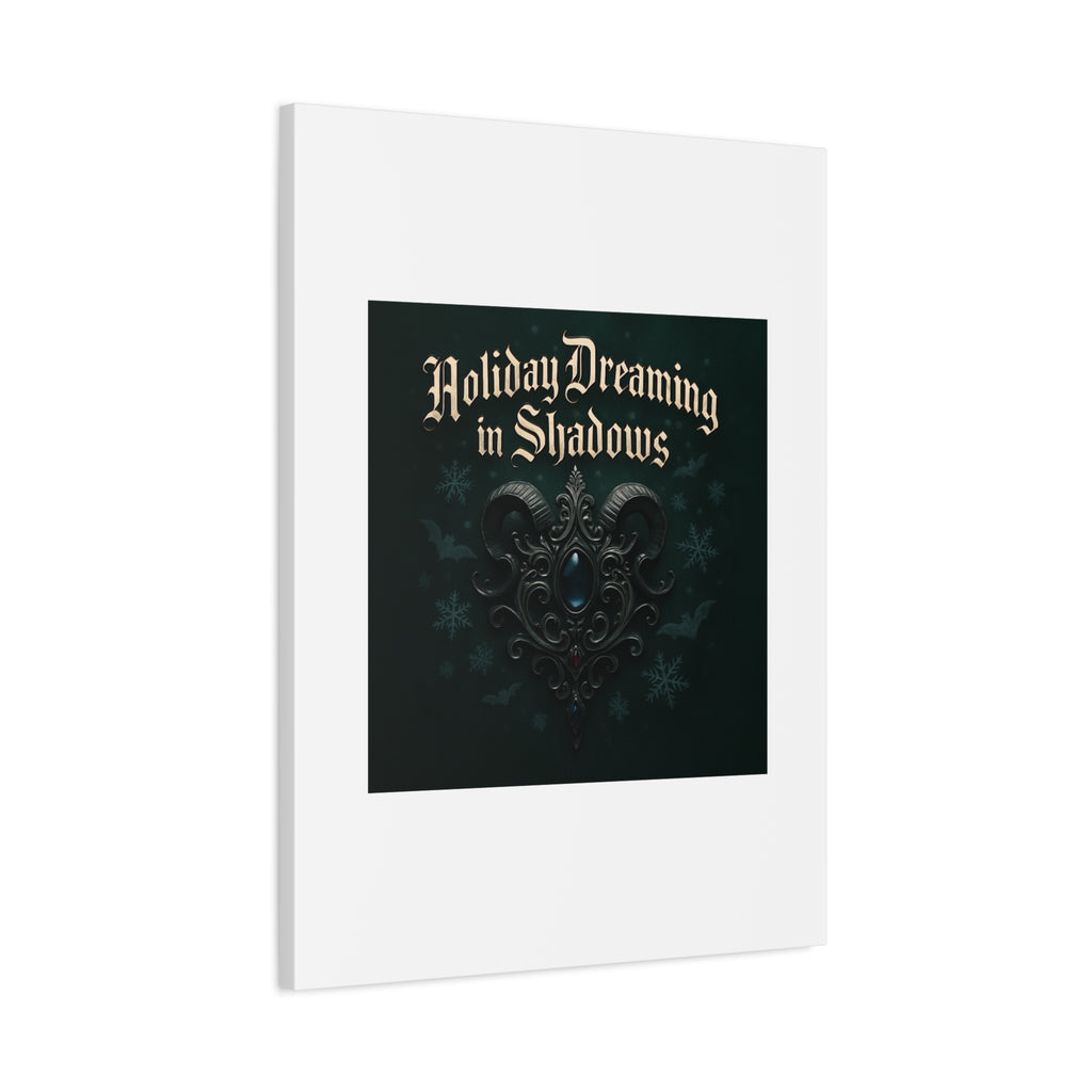 Holiday Dreaming in Shadows Canvas Art