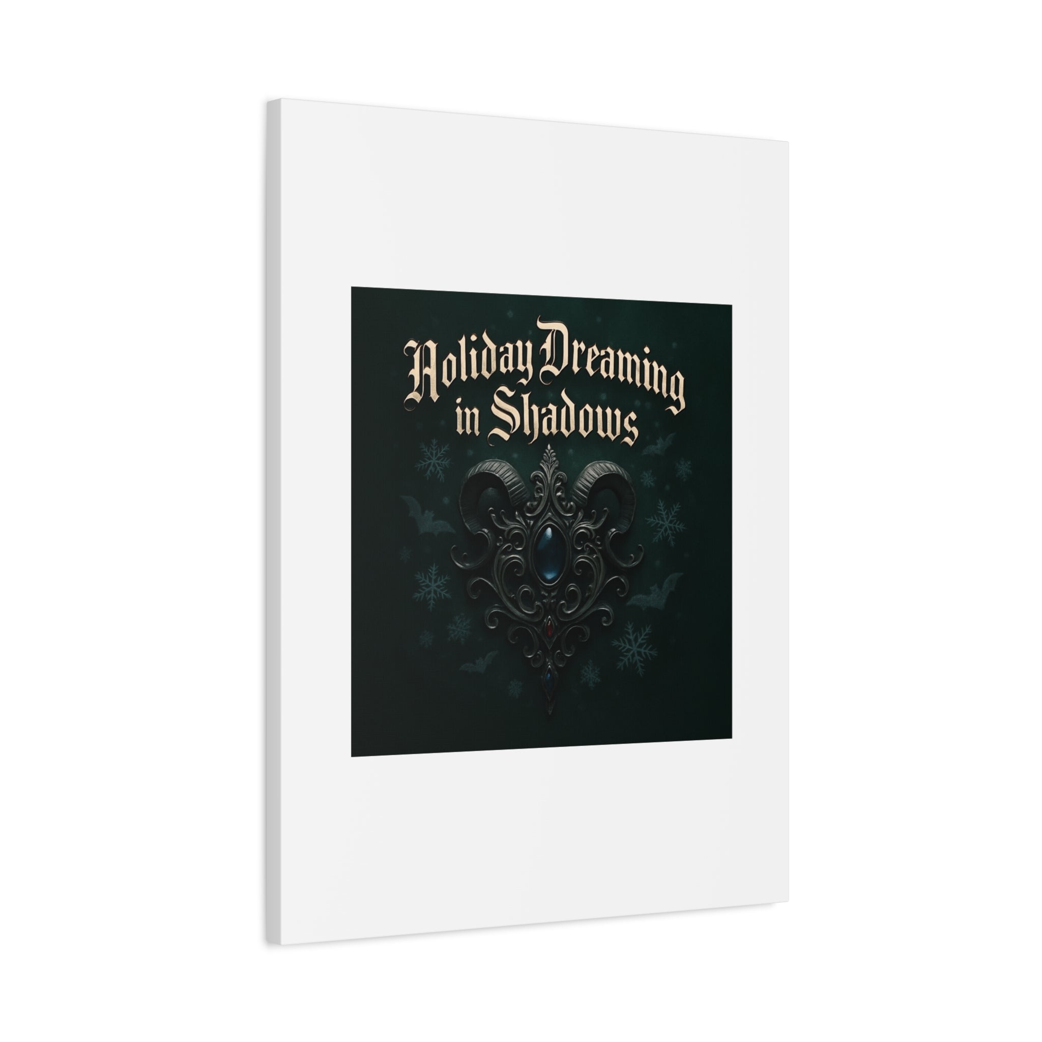 Holiday Dreaming in Shadows Canvas Art