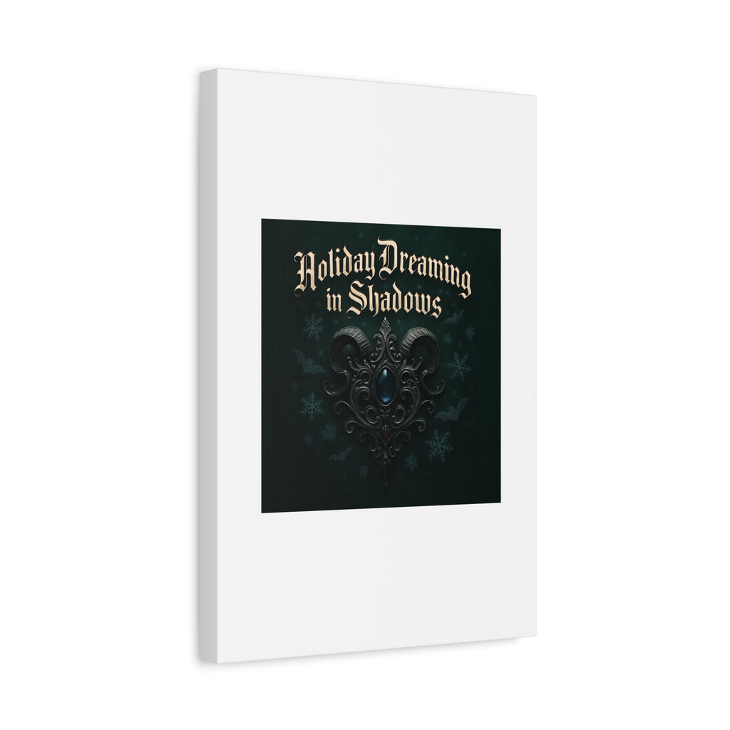 Holiday Dreaming in Shadows Canvas Art