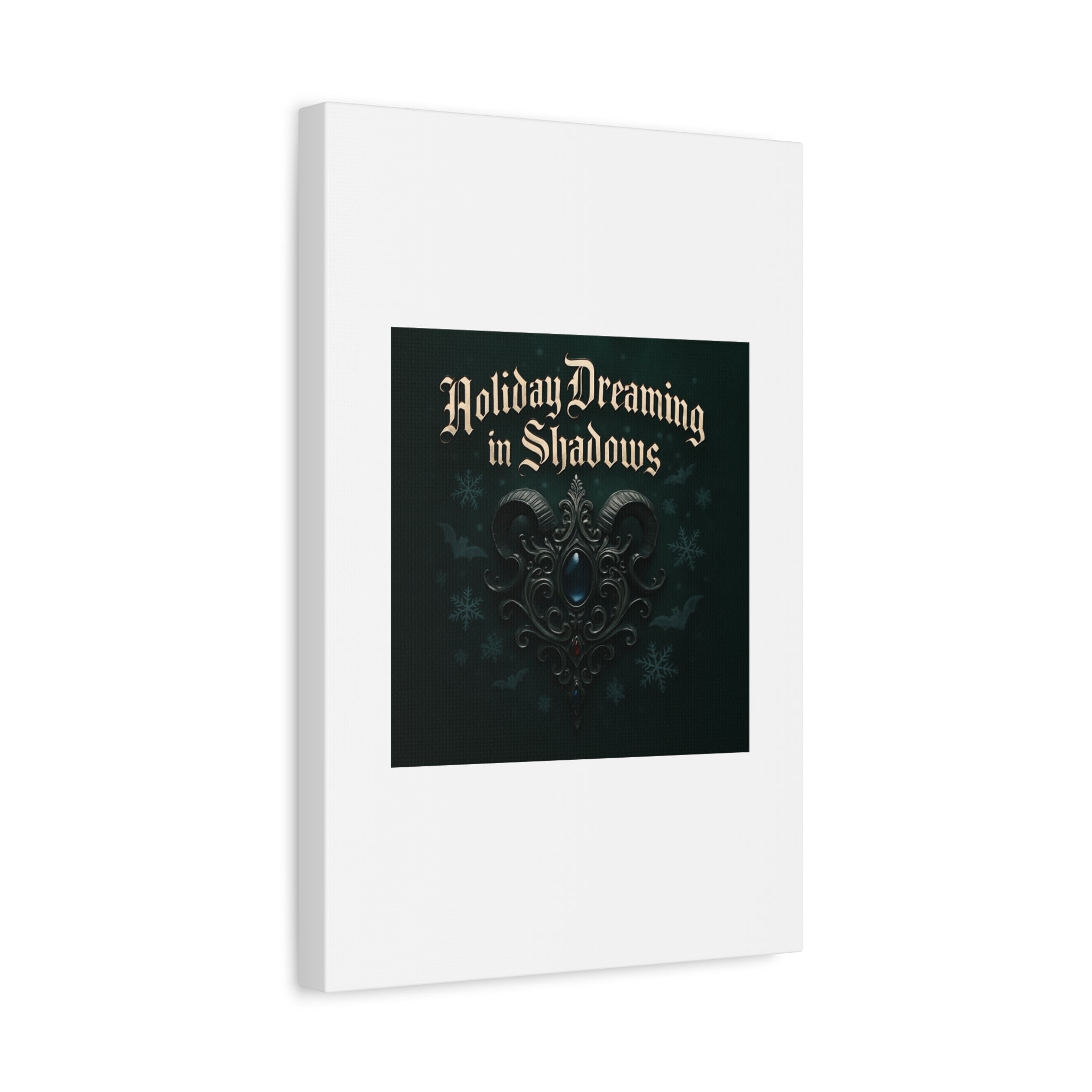 Holiday Dreaming in Shadows Canvas Art