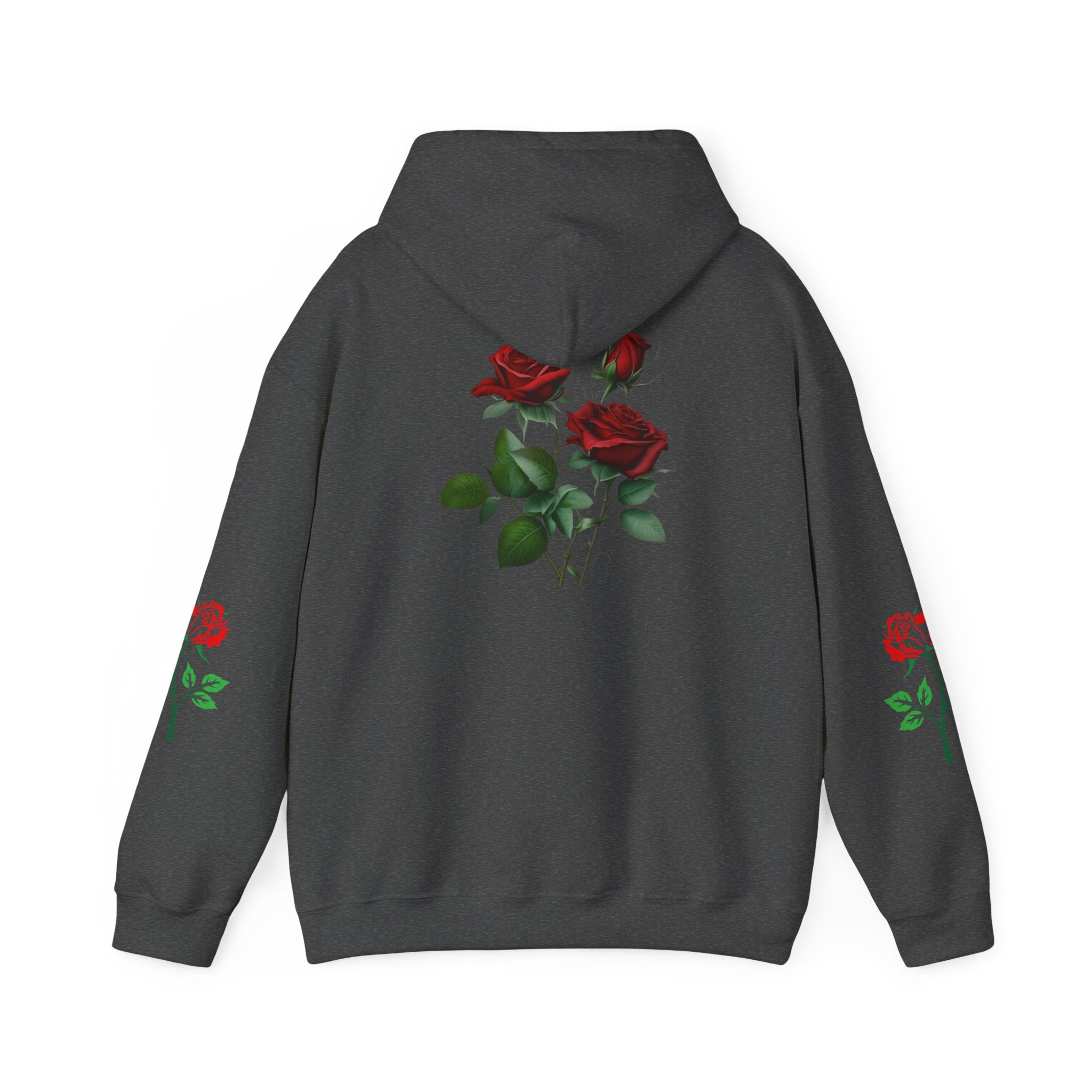 Stay Beautiful Rose Hoodie, Vintage Floral Sweatshirt, Unisex Gift, Cozy Layer, Perfect for Spring Style