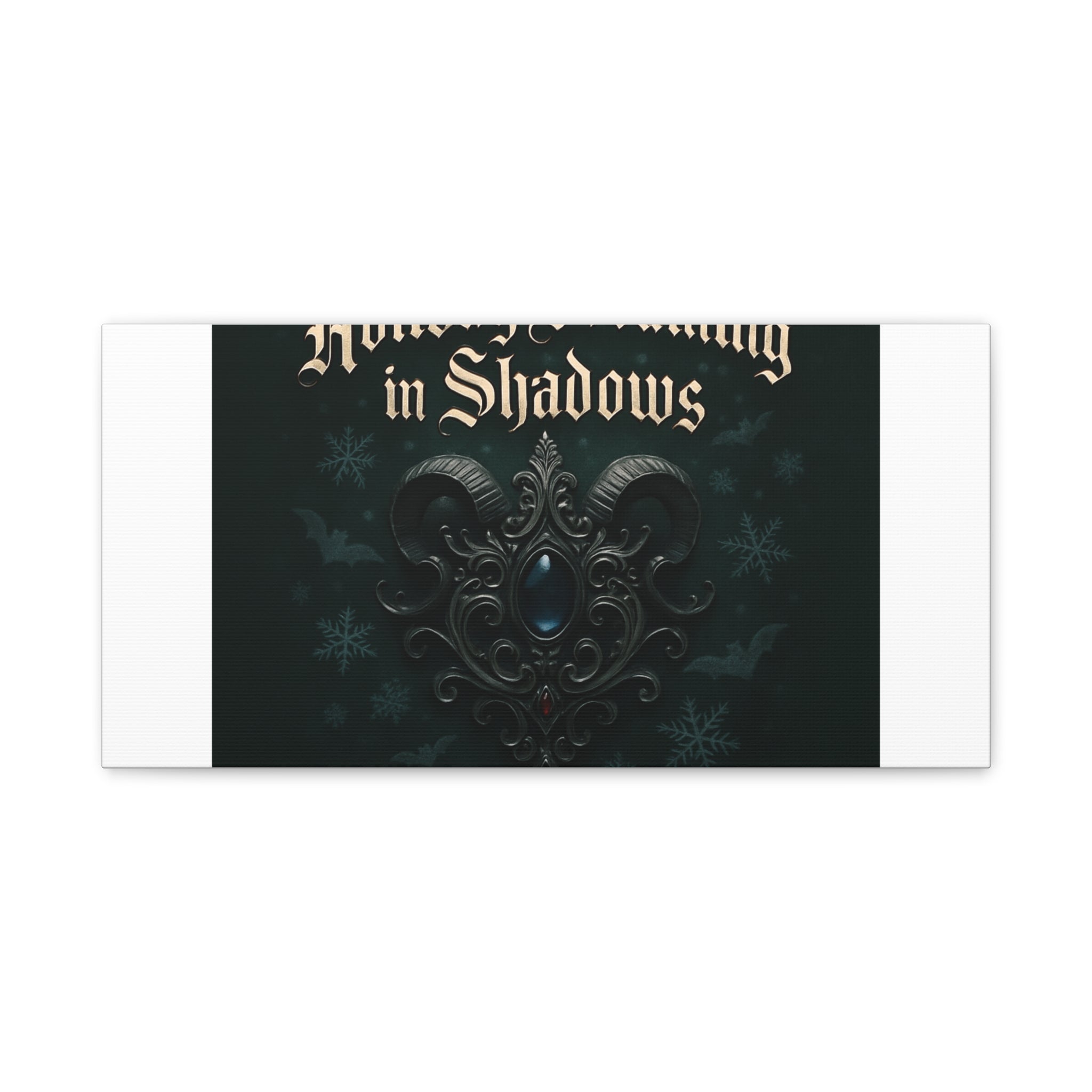 Holiday Dreaming in Shadows Canvas Art