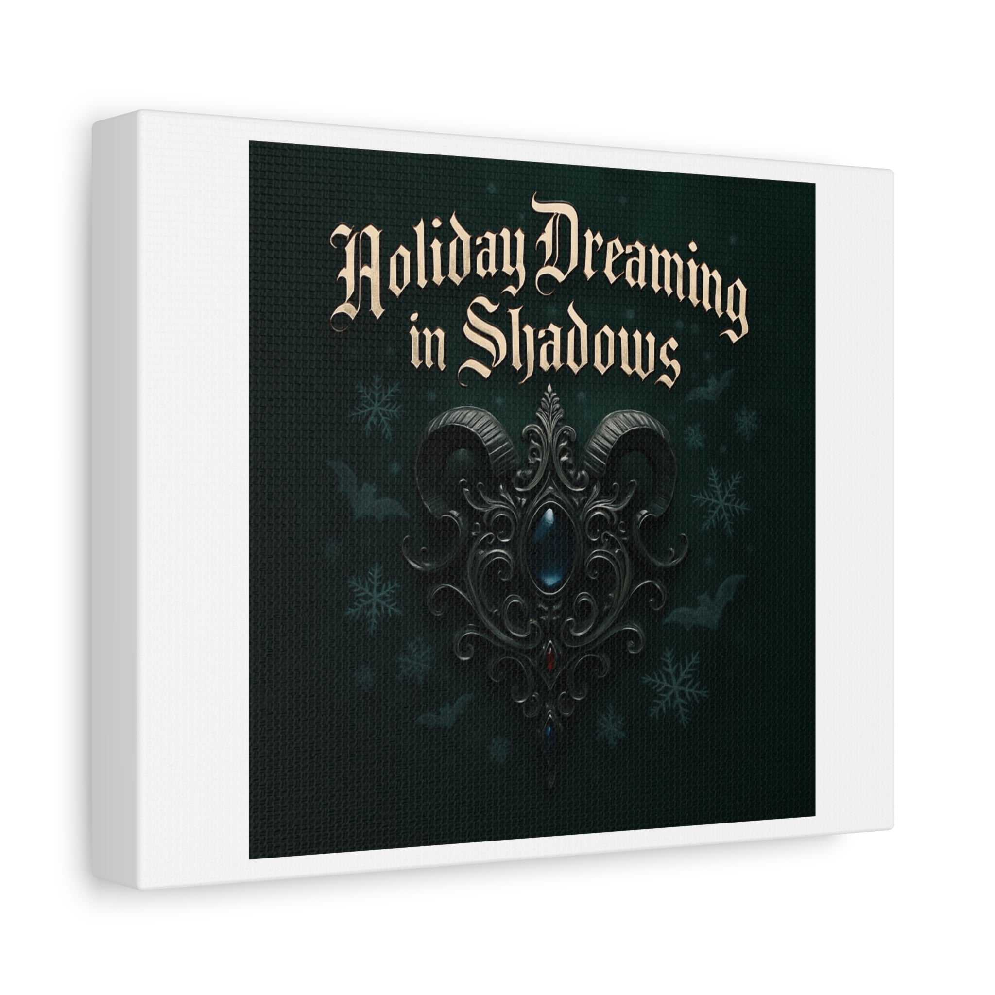 Holiday Dreaming in Shadows Canvas Art