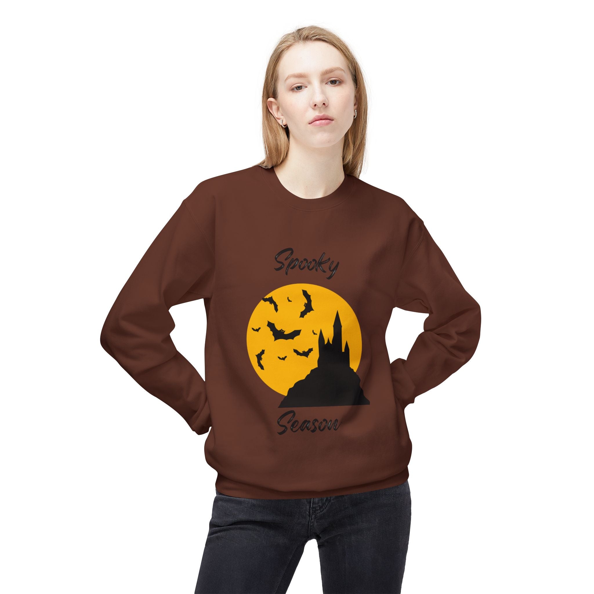 Spooky Season Sweatshirt - Unisex Halloween Crewneck, Cozy Fall Apparel, Perfect Gift for Halloween Lovers, Trendy Fall Outfit, [...]