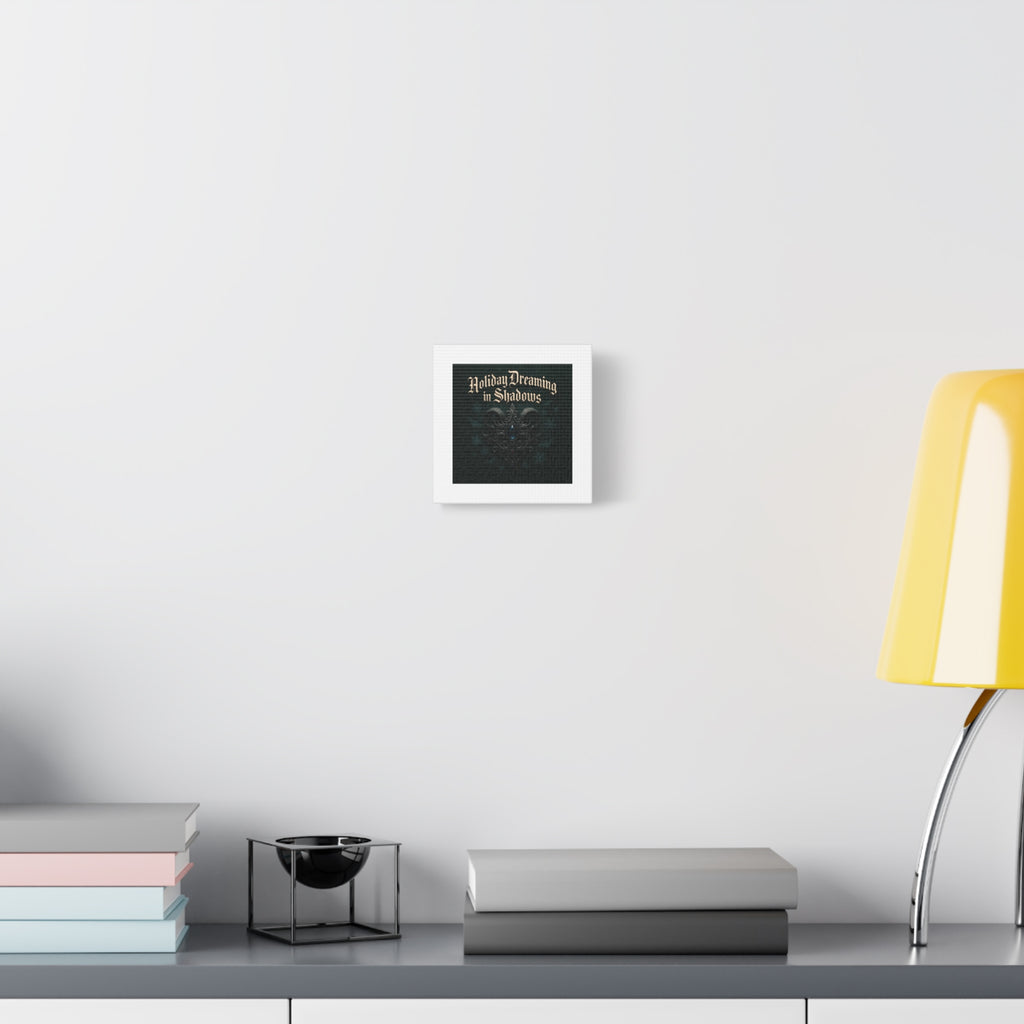 Holiday Dreaming in Shadows Canvas Art