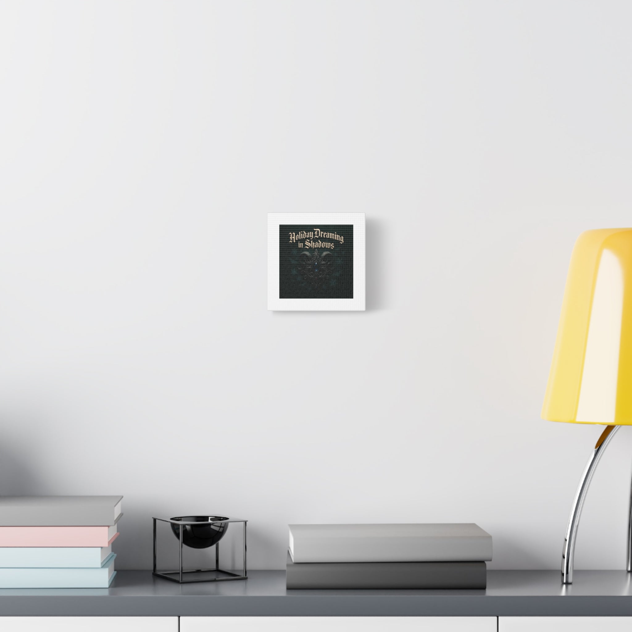 Holiday Dreaming in Shadows Canvas Art