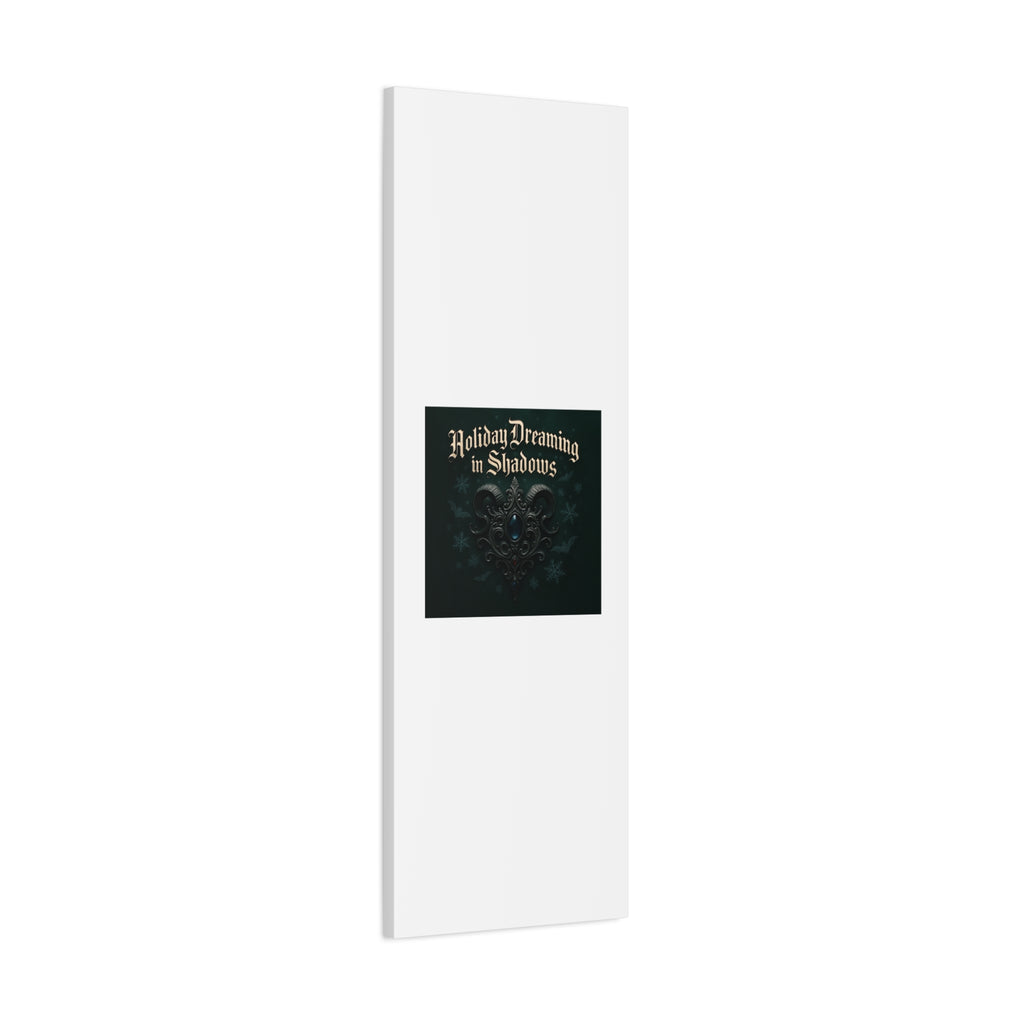 Holiday Dreaming in Shadows Canvas Art
