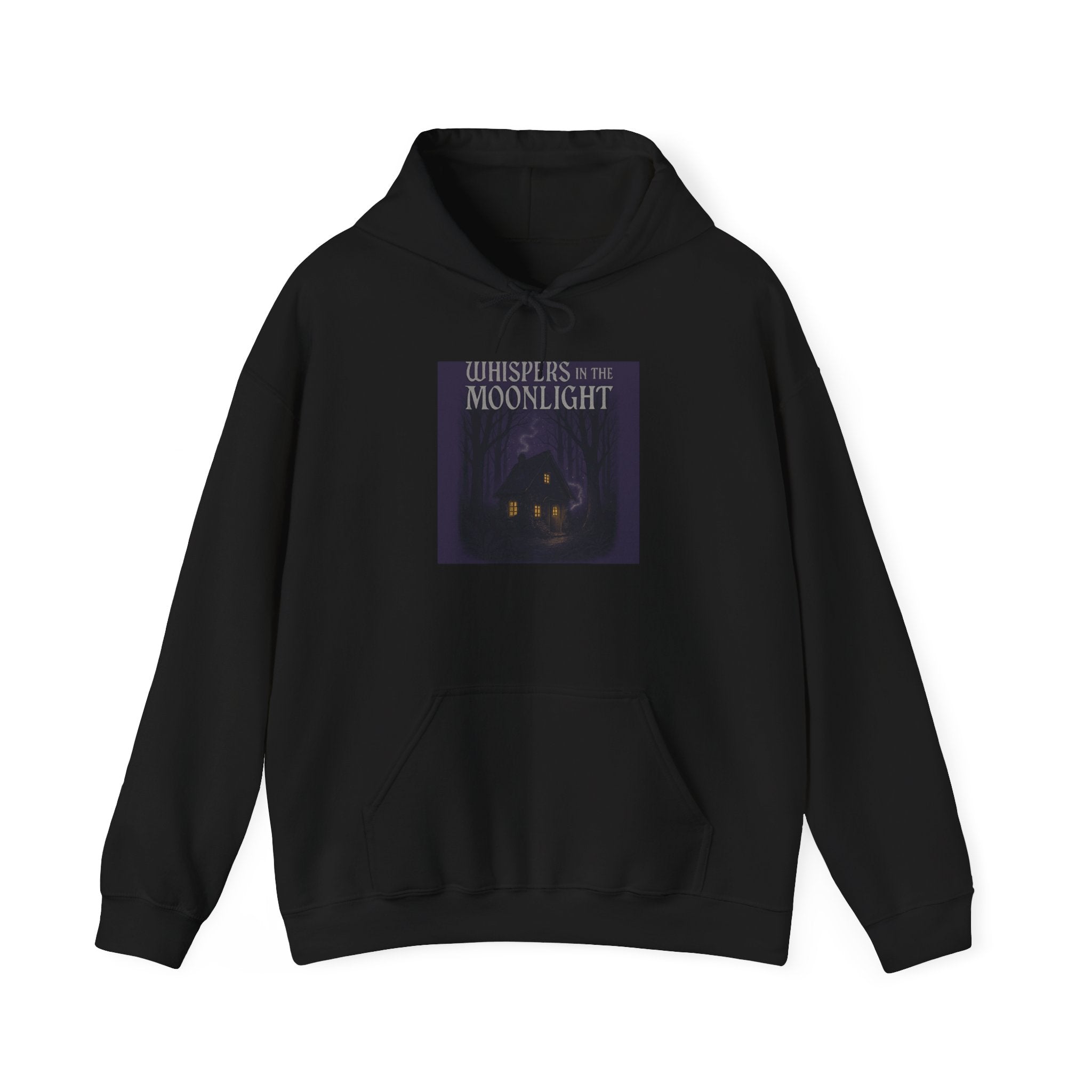 Moonlight Cottage Hoodie — "Christmas Is for the Moonlight" Cozy Holiday Sweatshirt