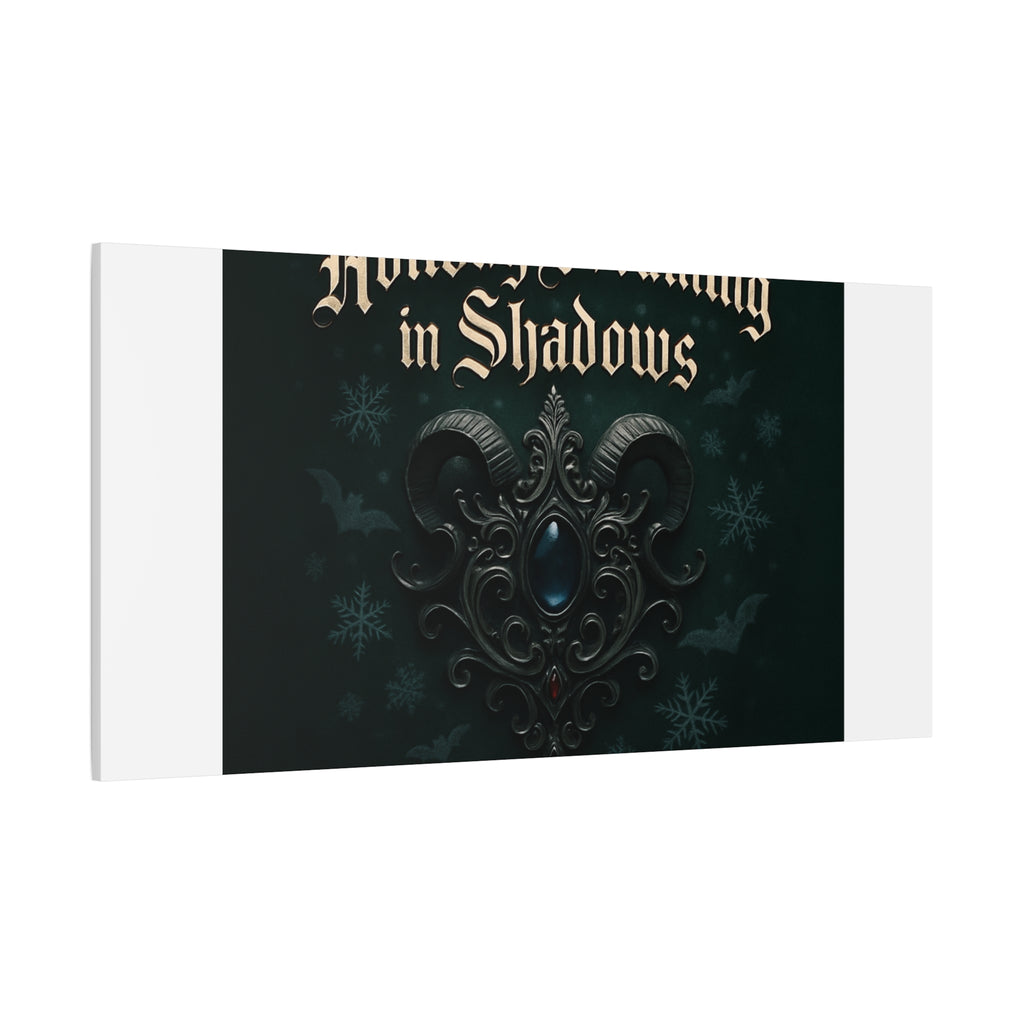 Holiday Dreaming in Shadows Canvas Art