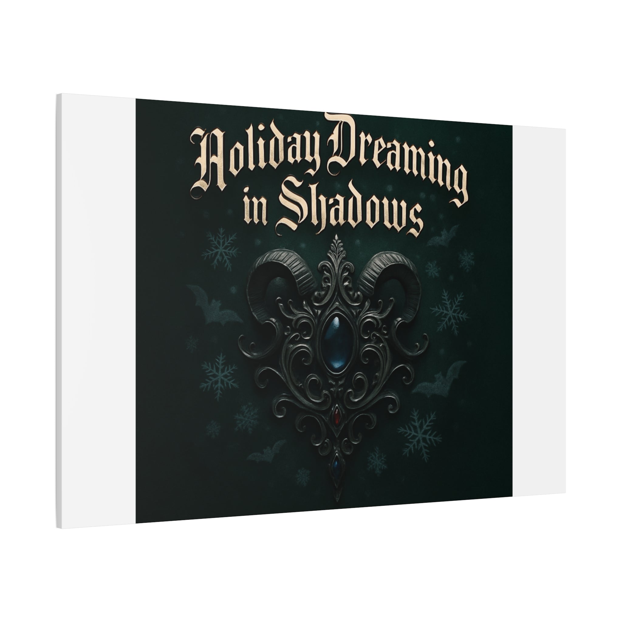 Holiday Dreaming in Shadows Canvas Art