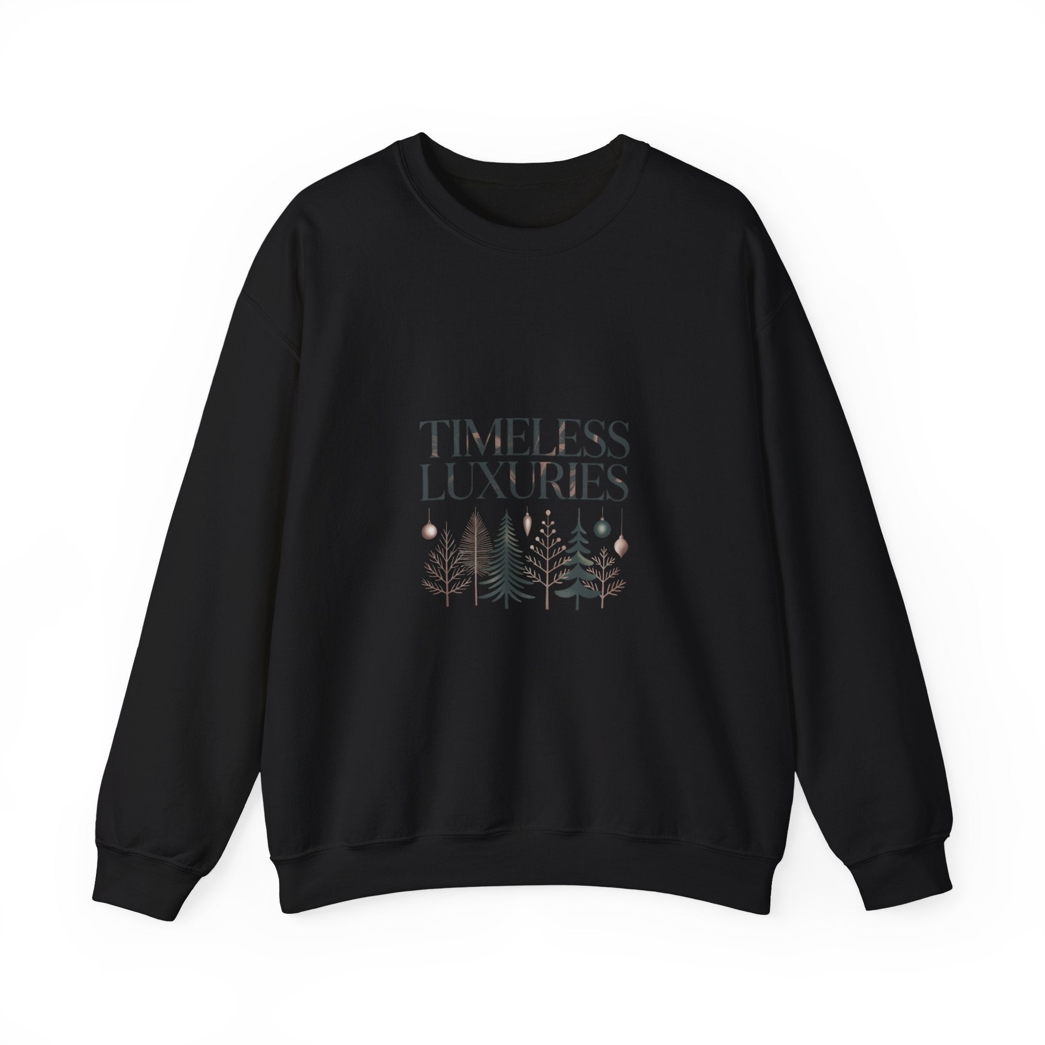 Timeless Luxuries Crewneck Sweatshirt | heritage style Christmas, quiet luxury decor