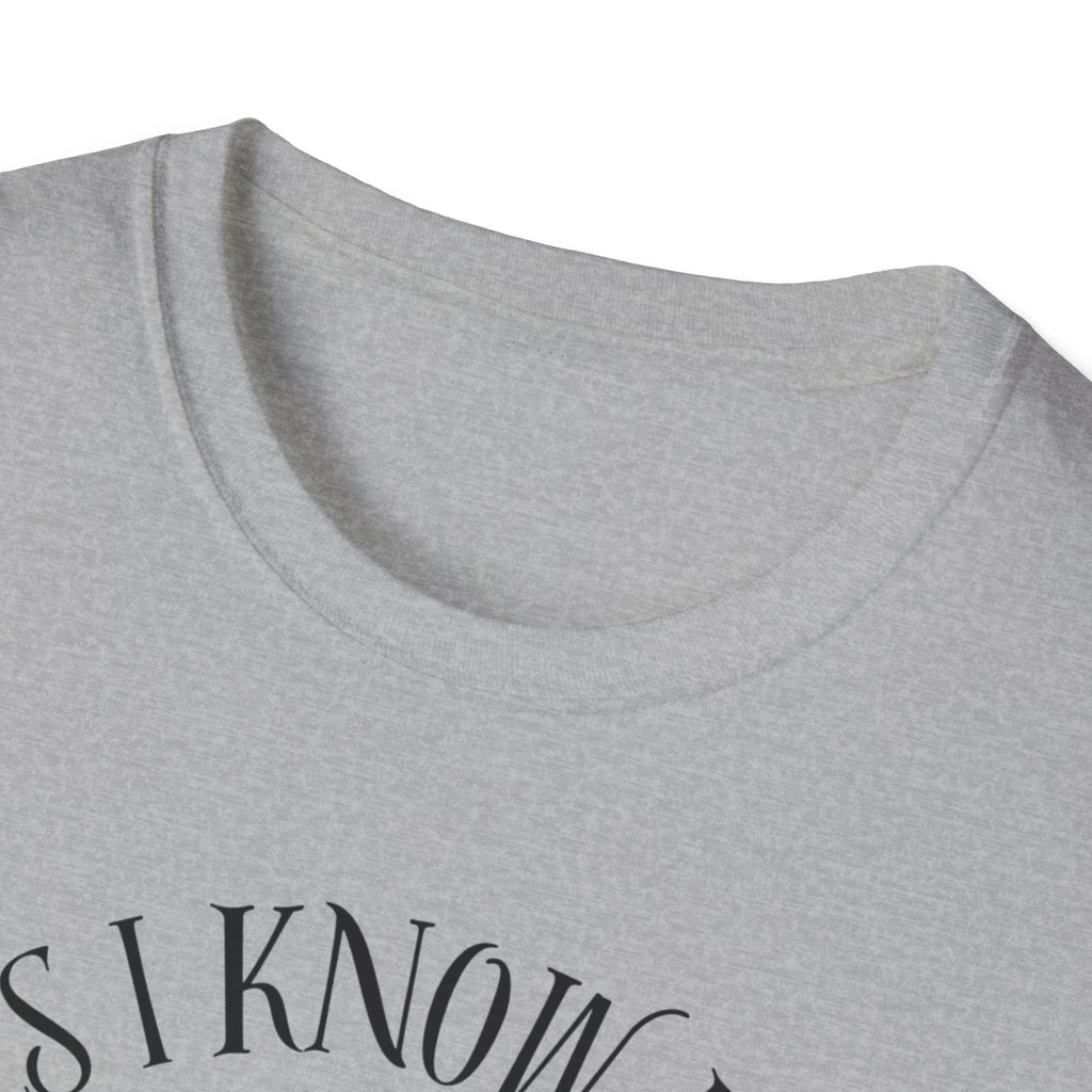 Witchy Graphic Tee - Yes I Know How to Drive It Stick, Halloween Shirt, Gift for Witches, Everyday Wear, Funny Quote T-Shirt