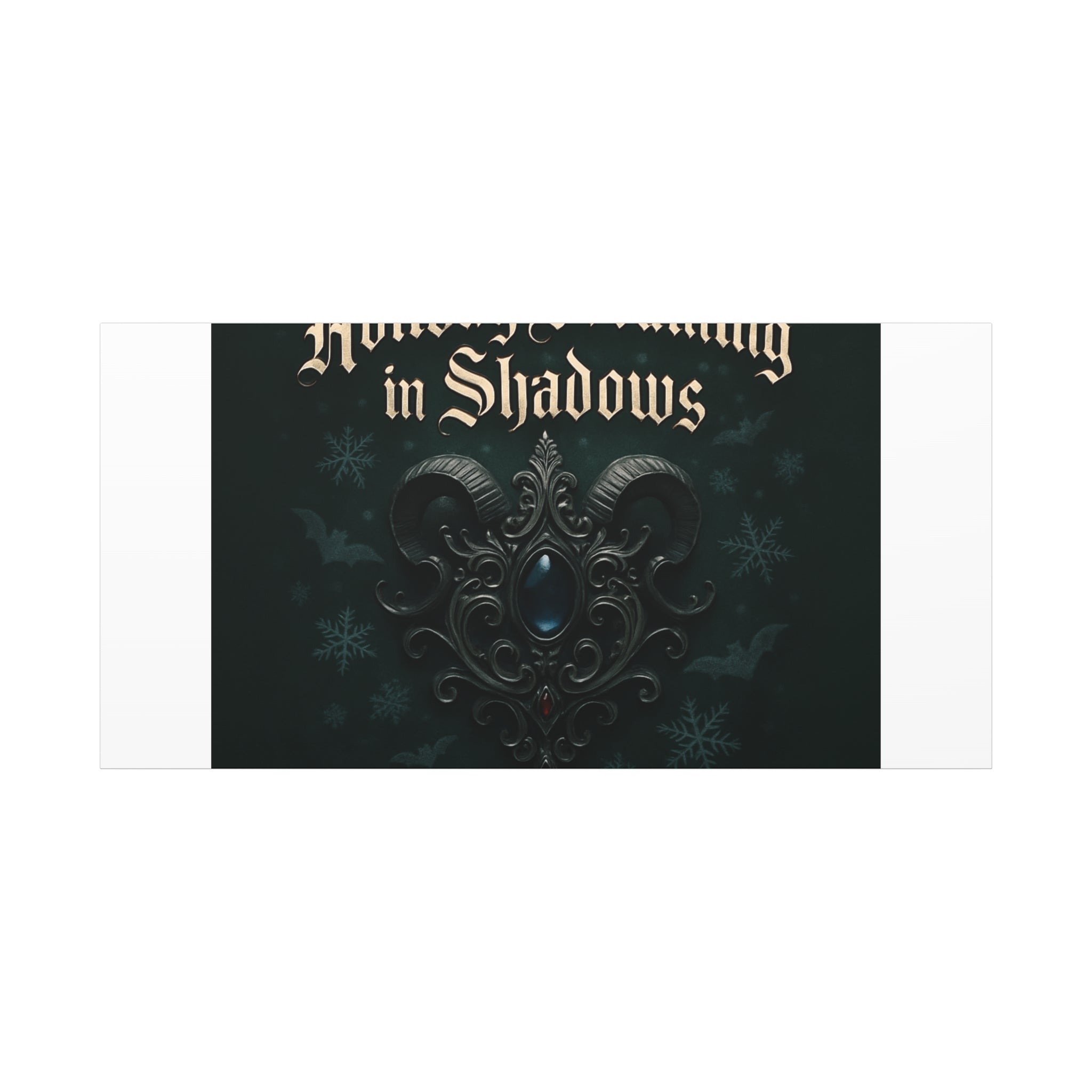 Holiday Dreaming in Shadows Canvas Art