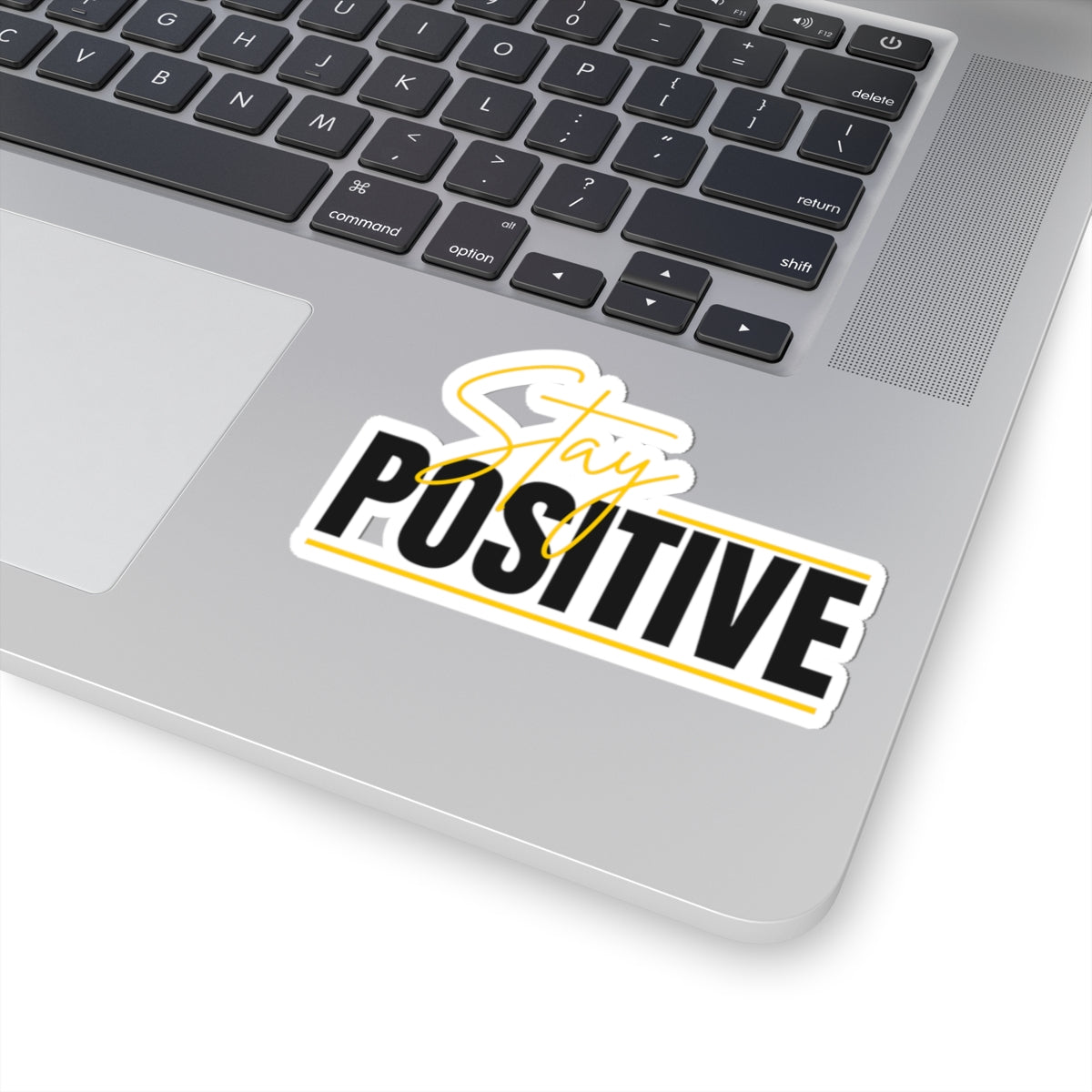 Positive Vibes Stickers, Motivational Decals for Laptops, Gift for Friends, Stay Positive Wall Art, Inspirational Quote Stickers