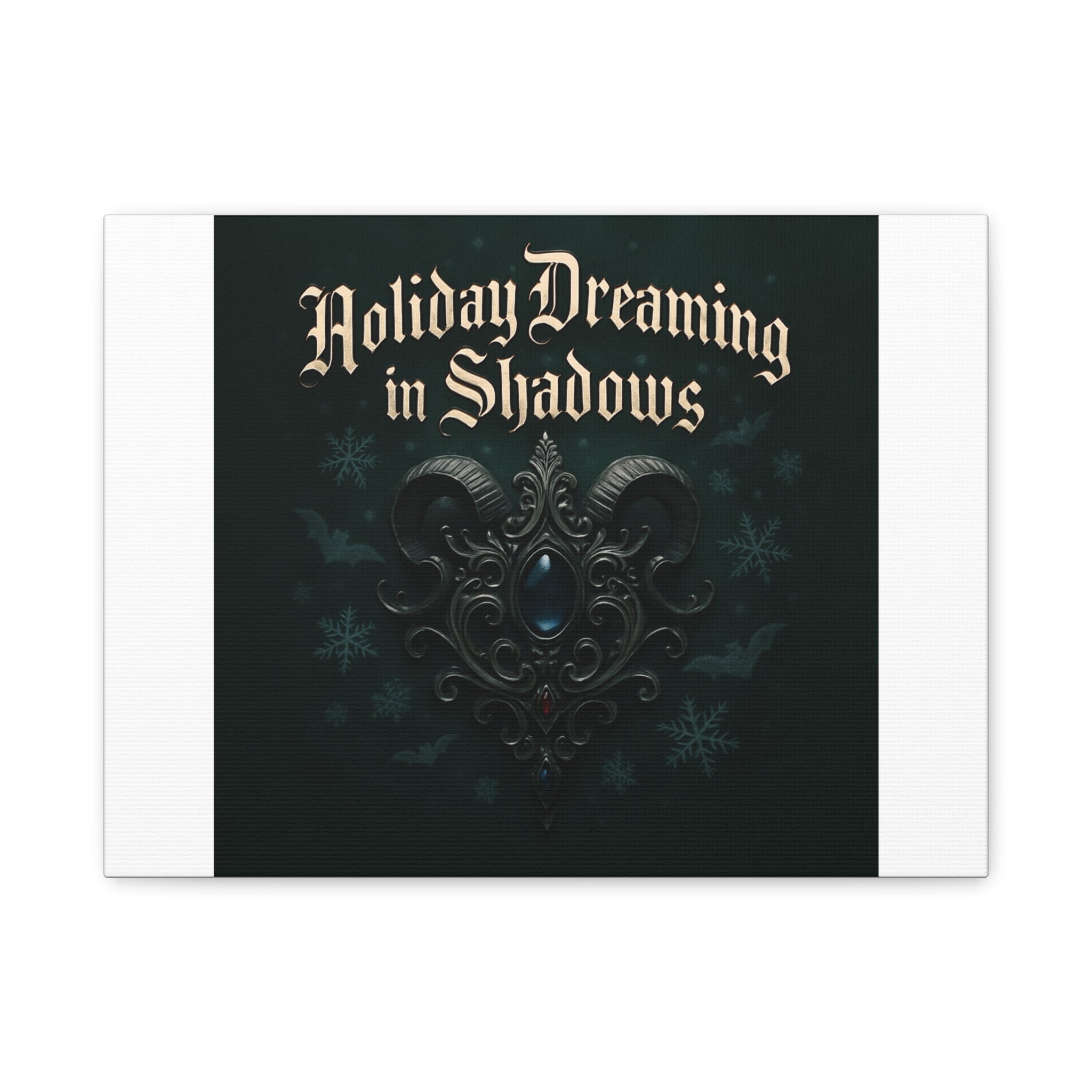 Holiday Dreaming in Shadows Canvas Art
