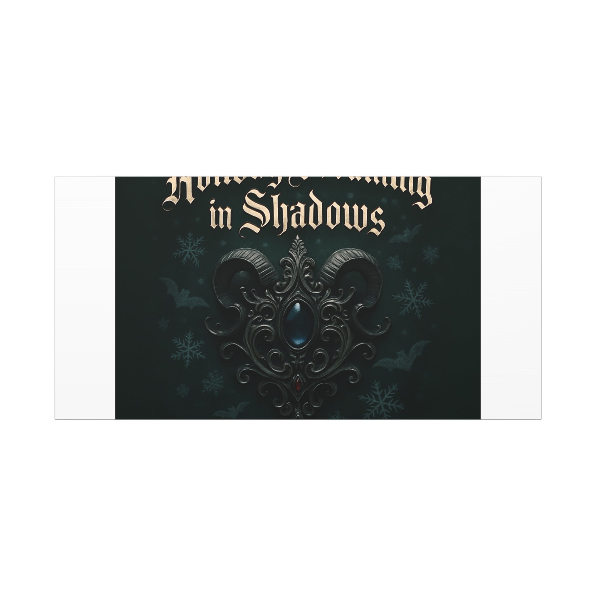 Holiday Dreaming in Shadows Canvas Art