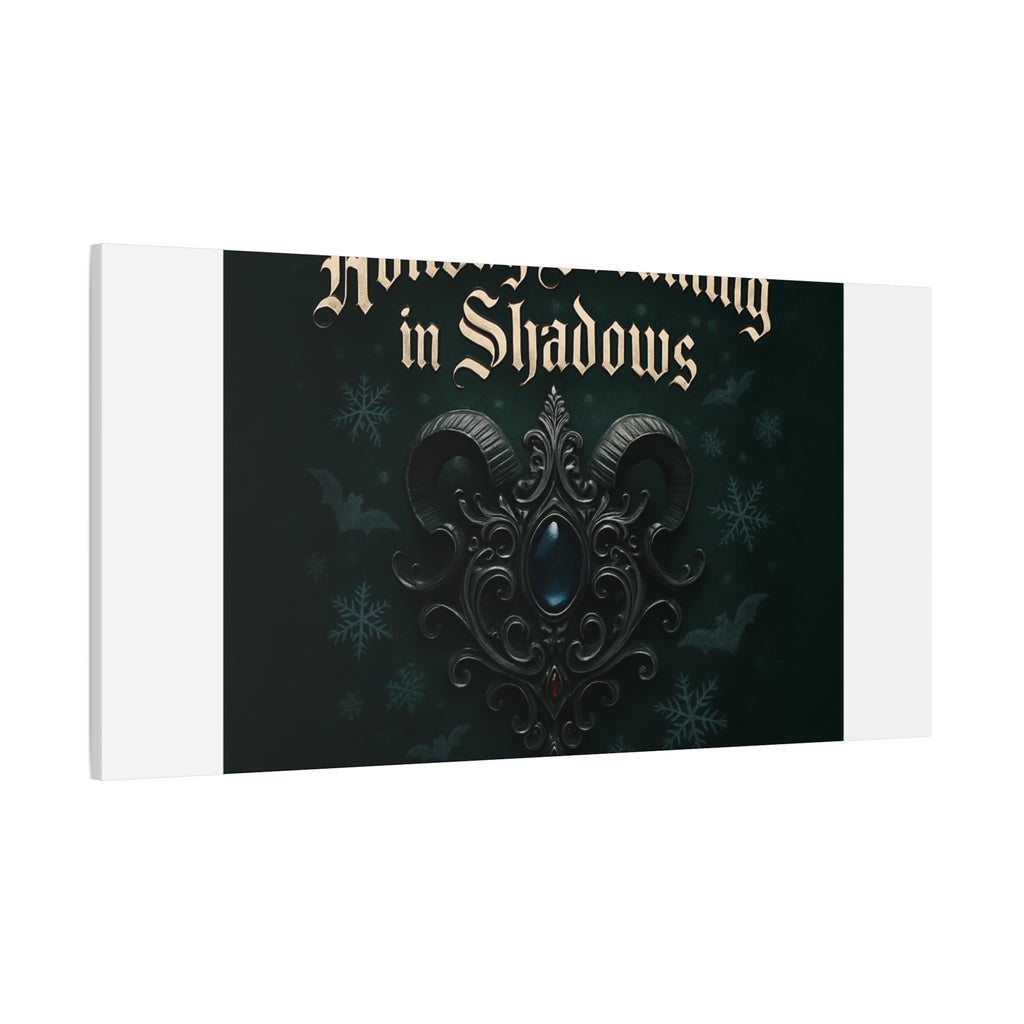 Holiday Dreaming in Shadows Canvas Art
