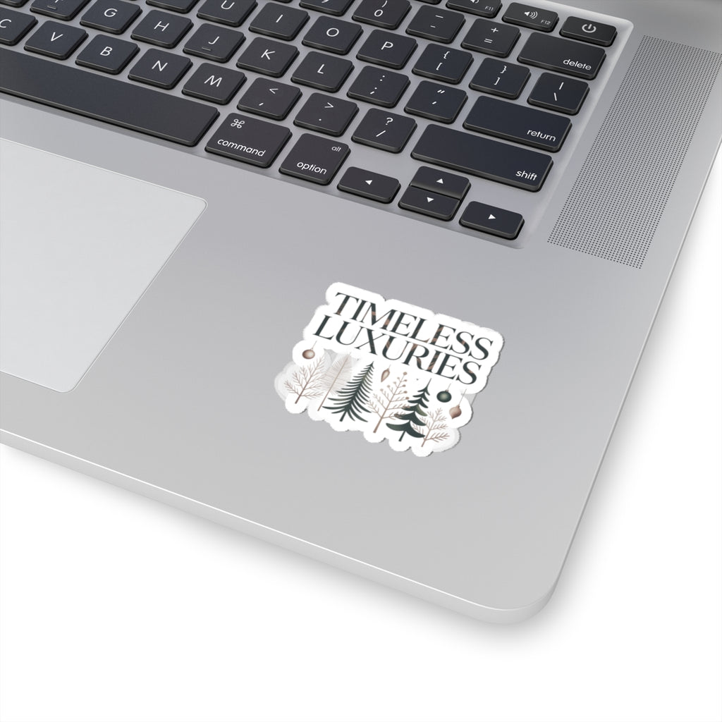 Timeless Luxuries Christmas Sticker | Heritage Style, Quiet Luxury Holiday
