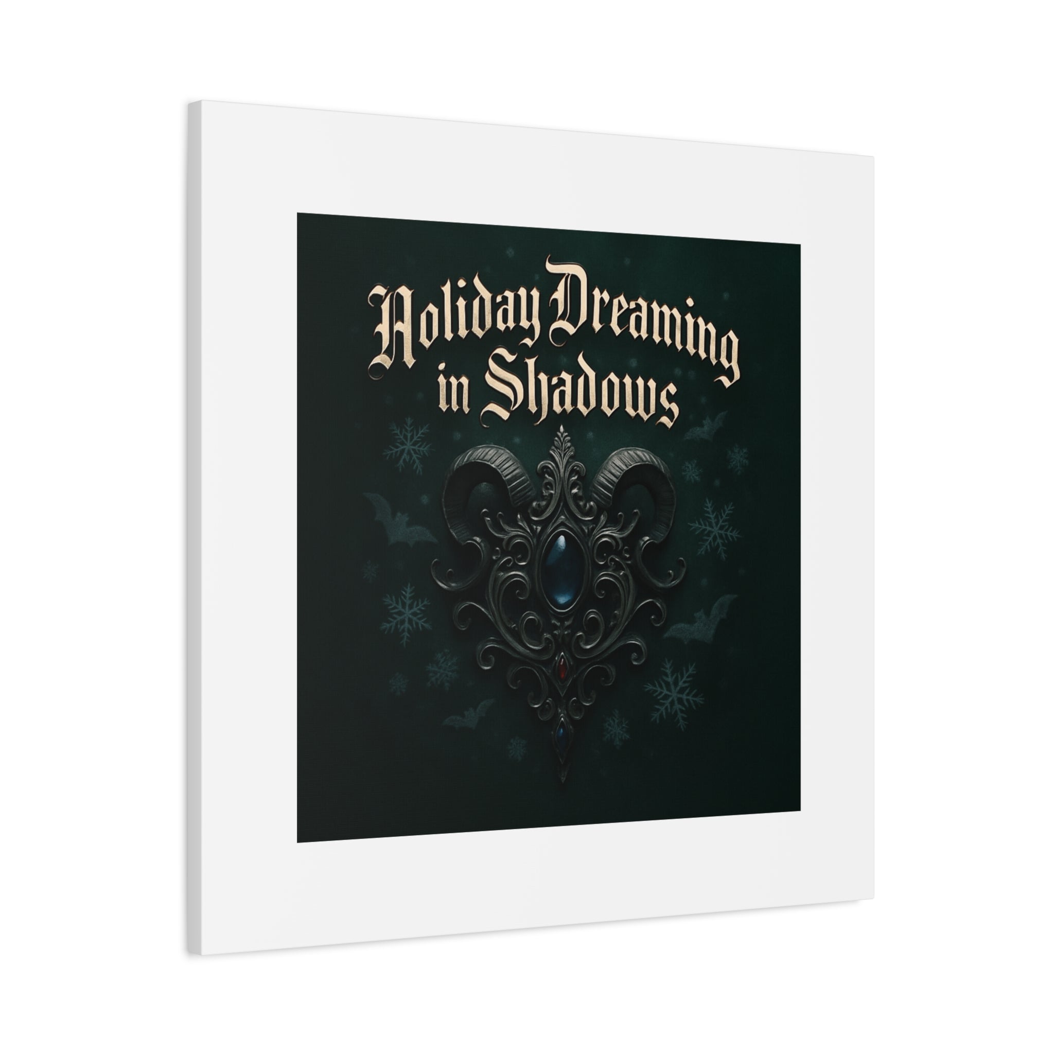 Holiday Dreaming in Shadows Canvas Art