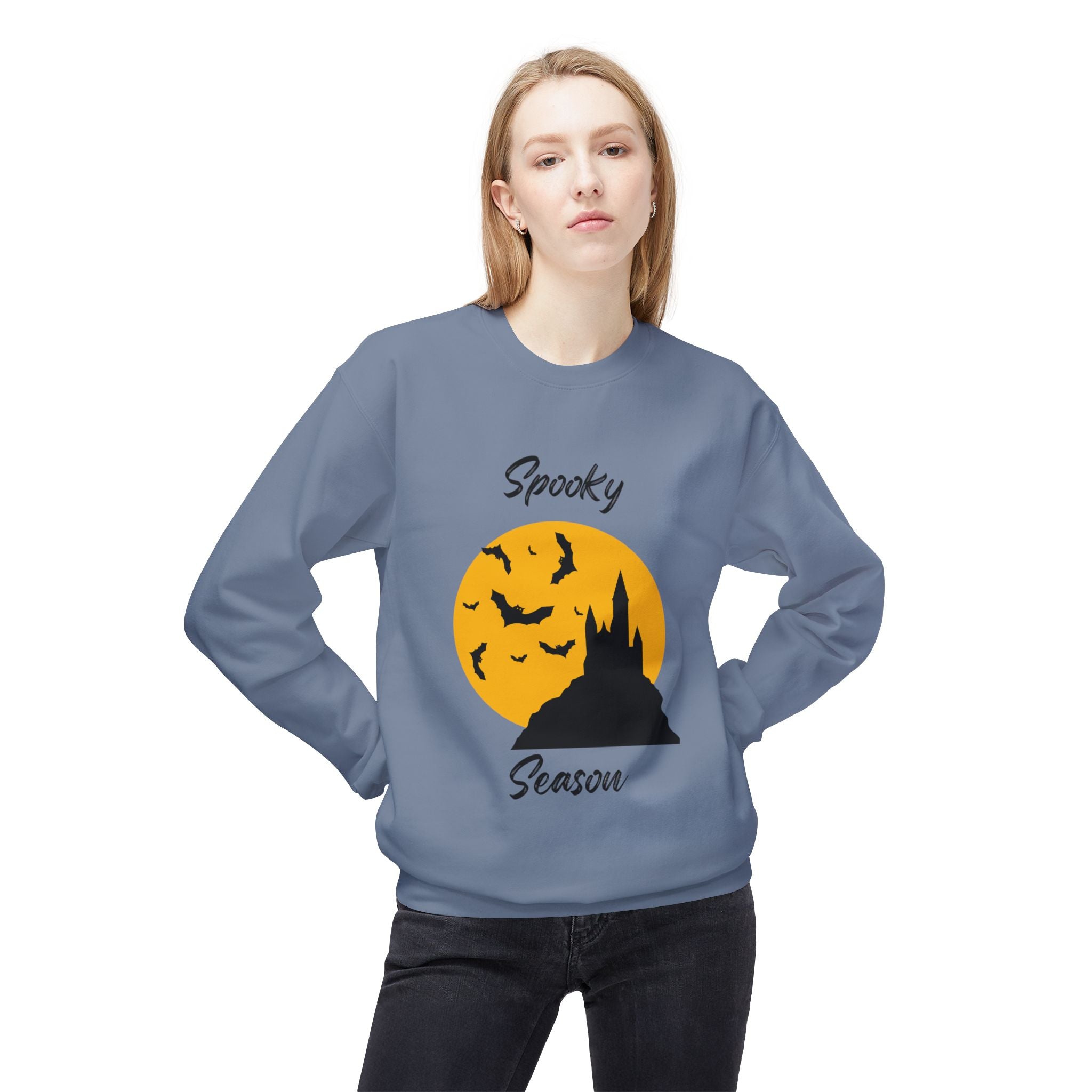 Spooky Season Sweatshirt - Unisex Halloween Crewneck, Cozy Fall Apparel, Perfect Gift for Halloween Lovers, Trendy Fall Outfit, [...]