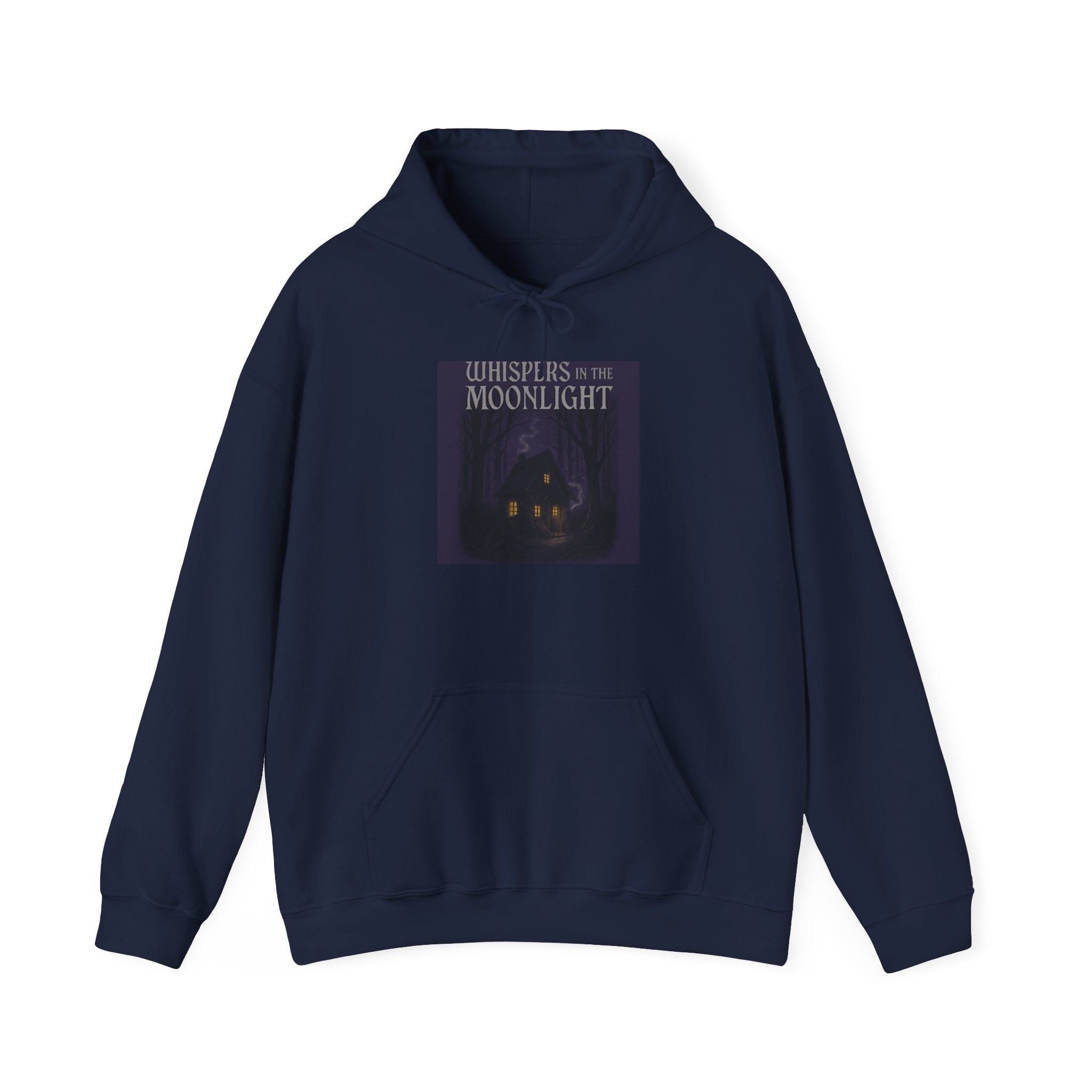 Moonlight Cottage Hoodie — "Christmas Is for the Moonlight" Cozy Holiday Sweatshirt