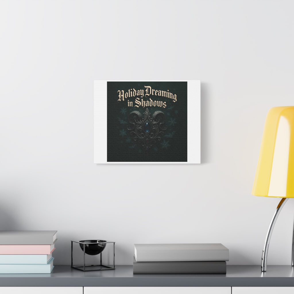 Holiday Dreaming in Shadows Canvas Art