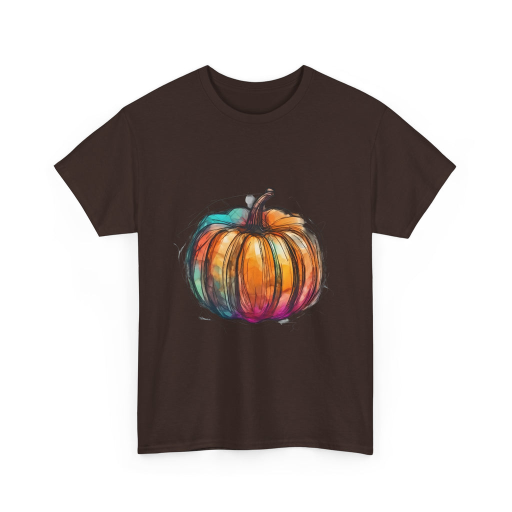Colorful Pumpkin T-Shirt Unisex, Halloween Tee, Fall Shirt, Pumpkin Patch Gift, Autumn Clothing, Harvest Festival Apparel