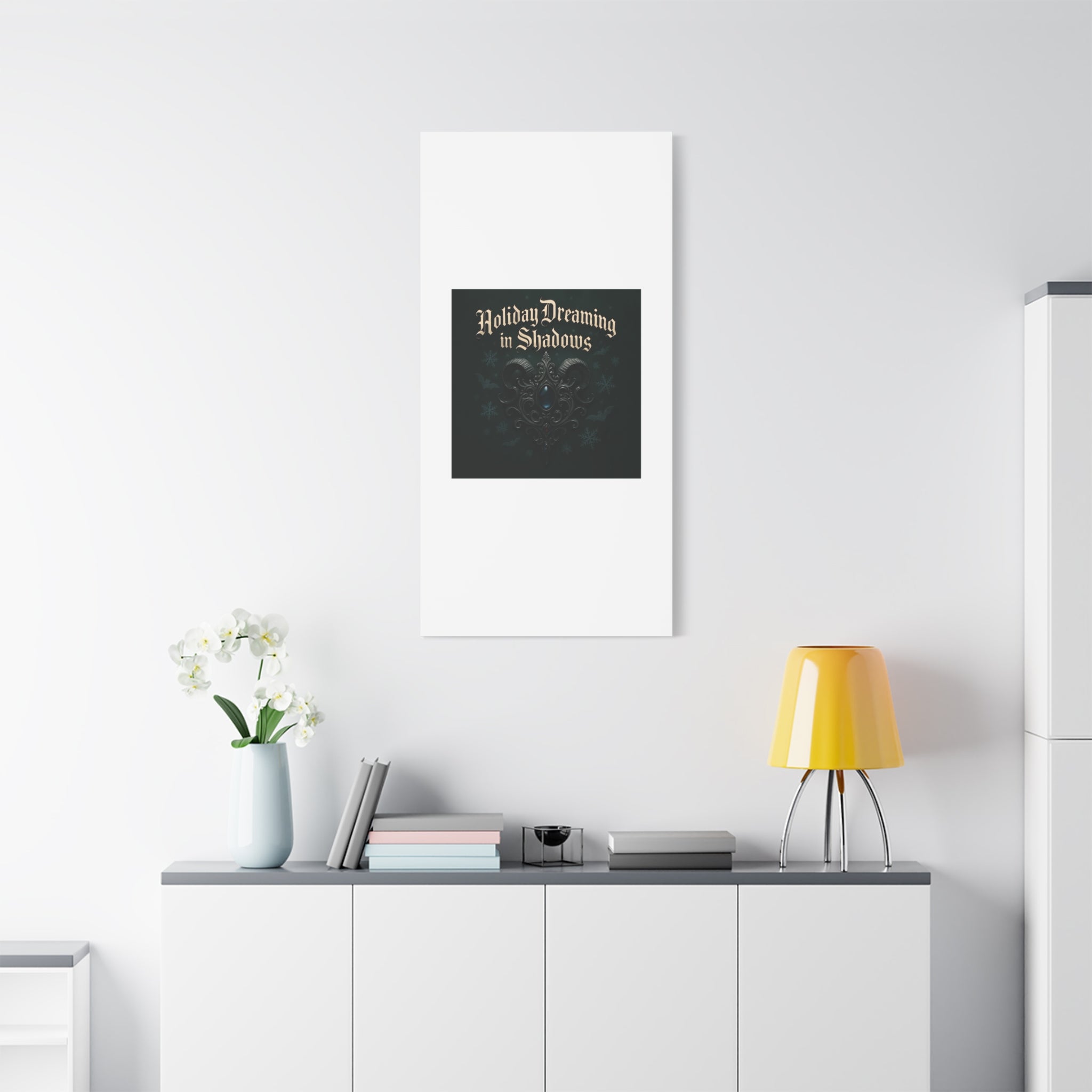 Holiday Dreaming in Shadows Canvas Art