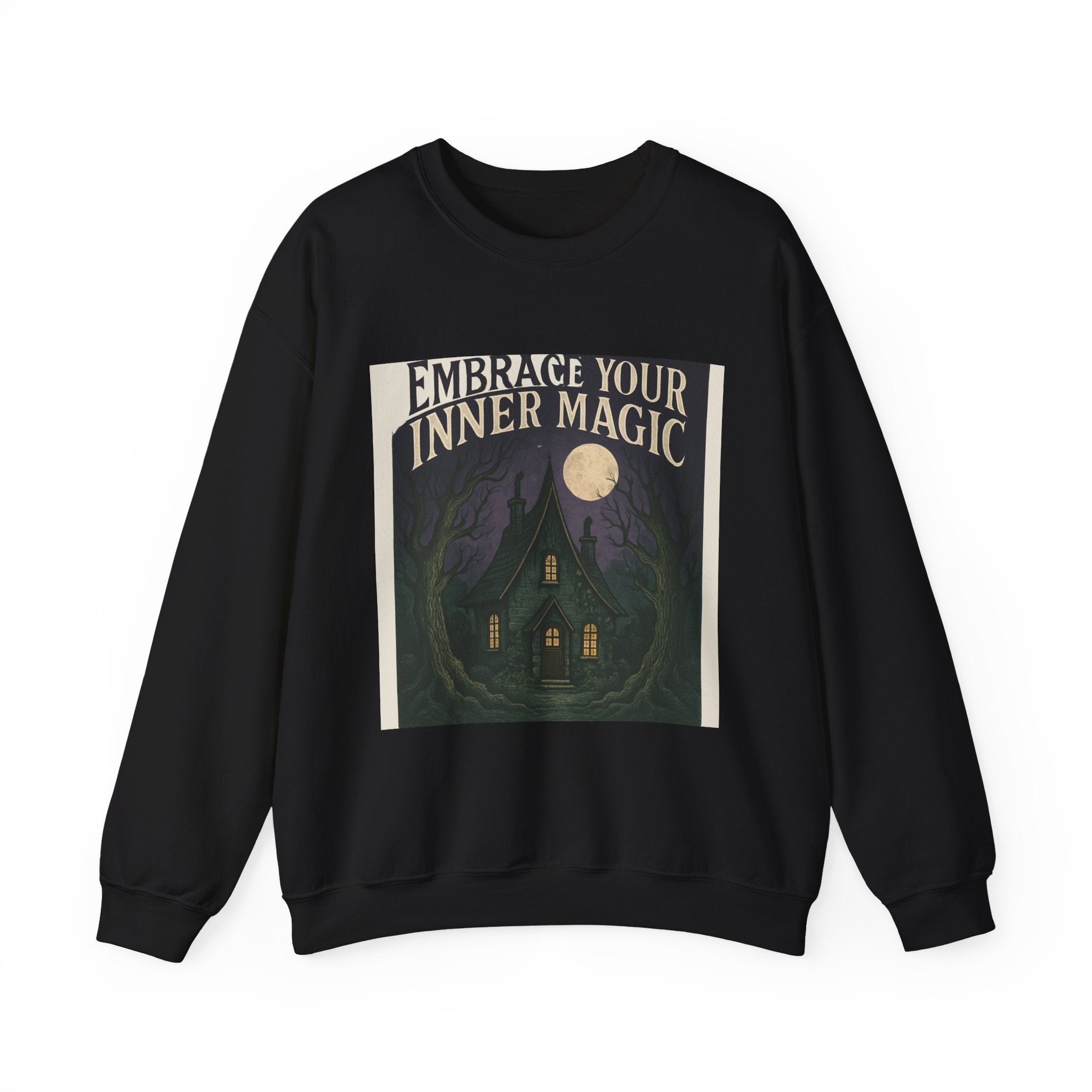 Magic Cottage Sweatshirt — "Embrace Your Inner Magic" Cozy Crewneck